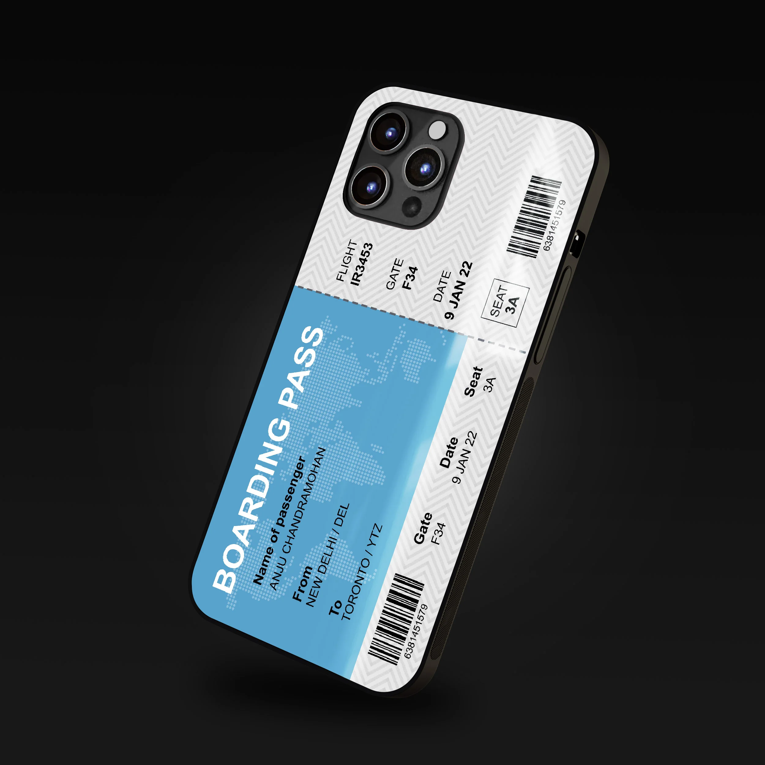 Aerophile Ticket Name Glass Case - Image 4