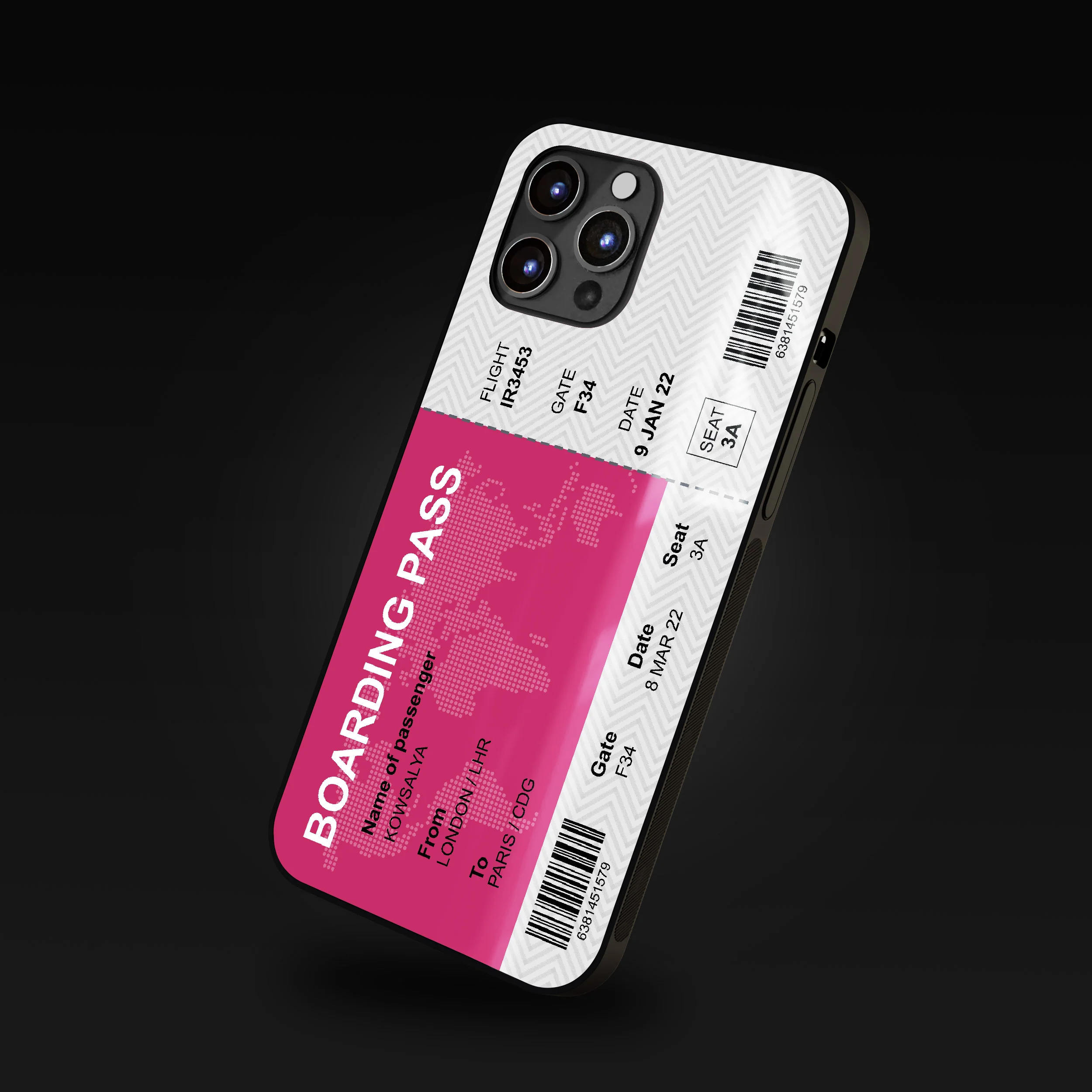 Aerophile Ticket Name Glass Case - Image 5