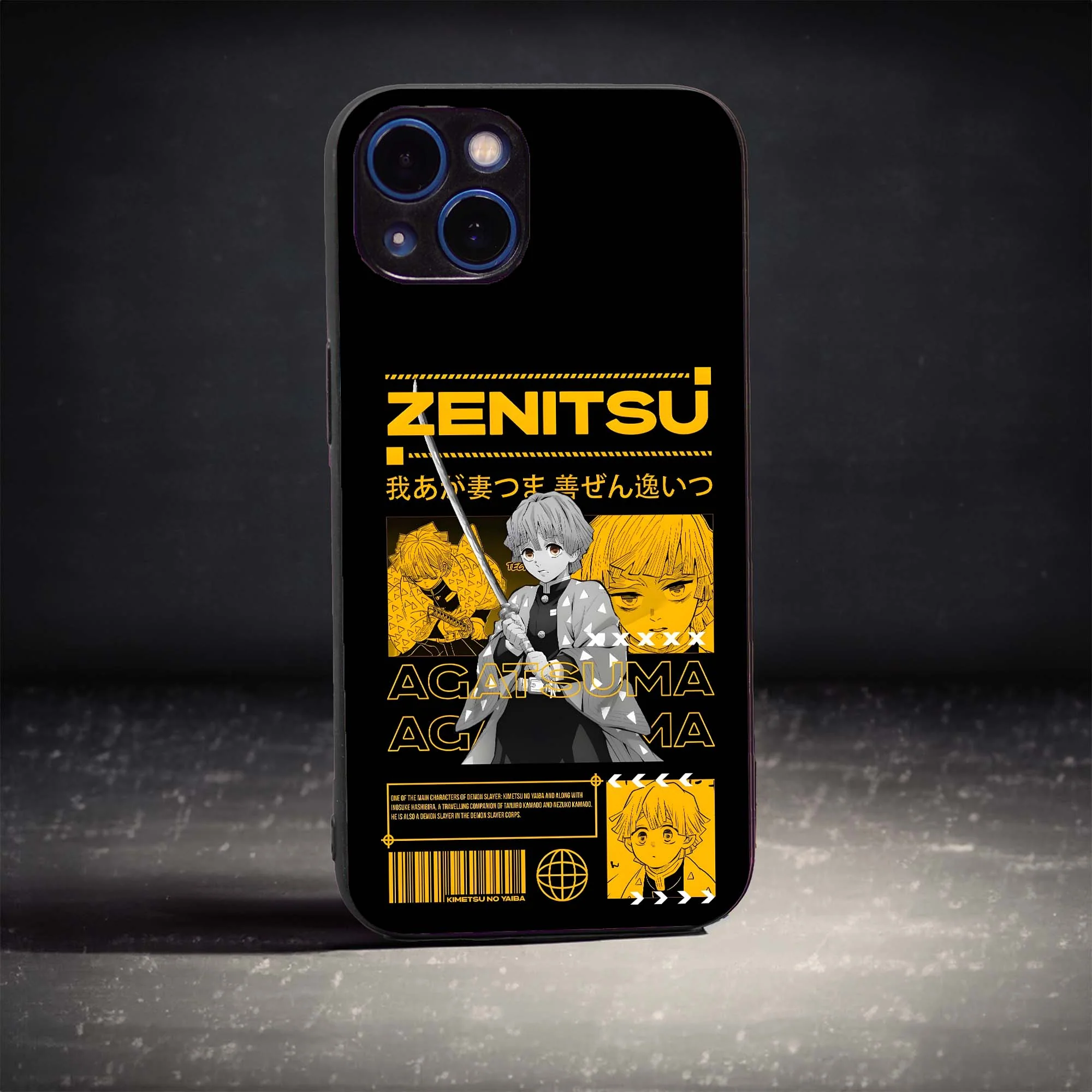 Agatsuma Poster Glass Case