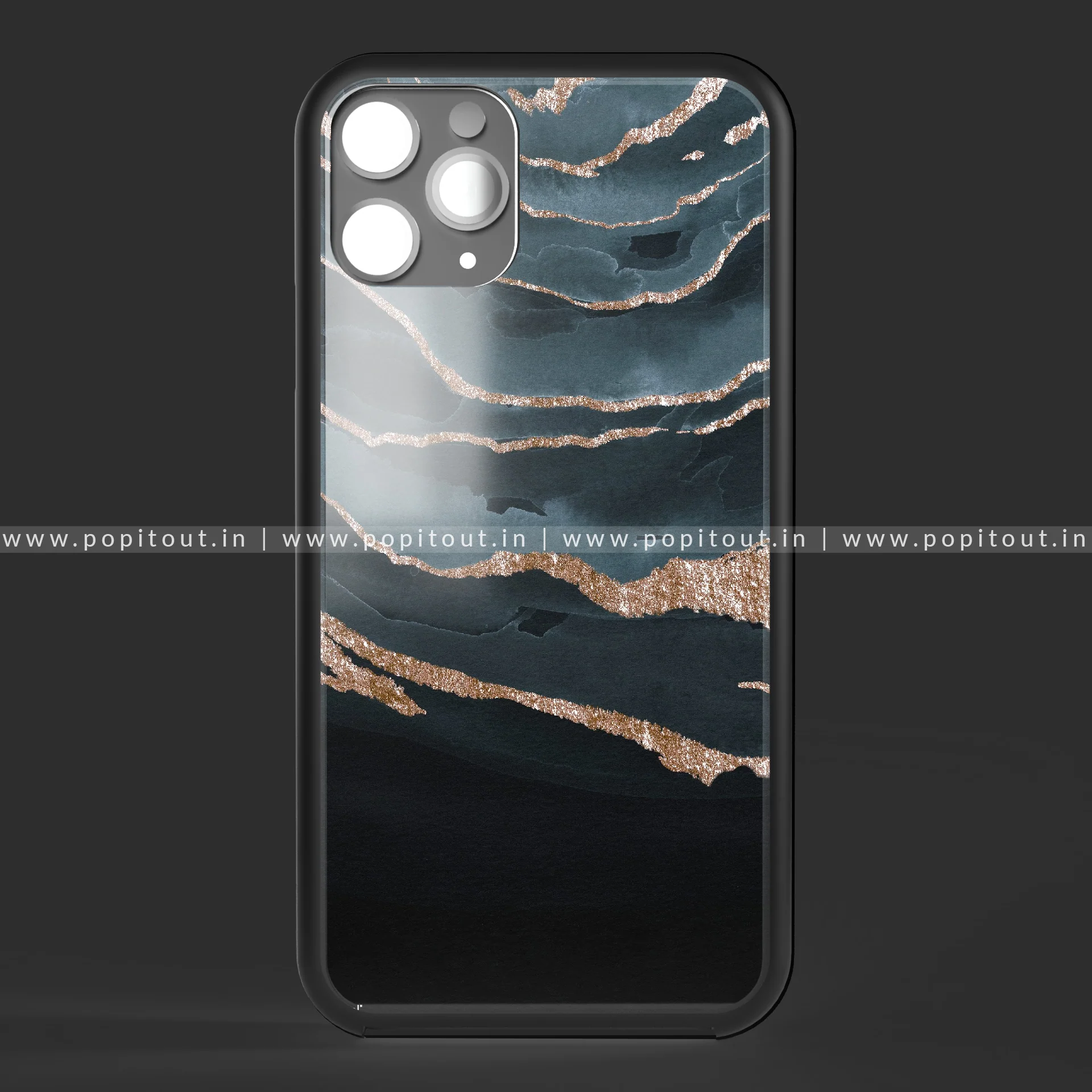 Ash Gold Glass case