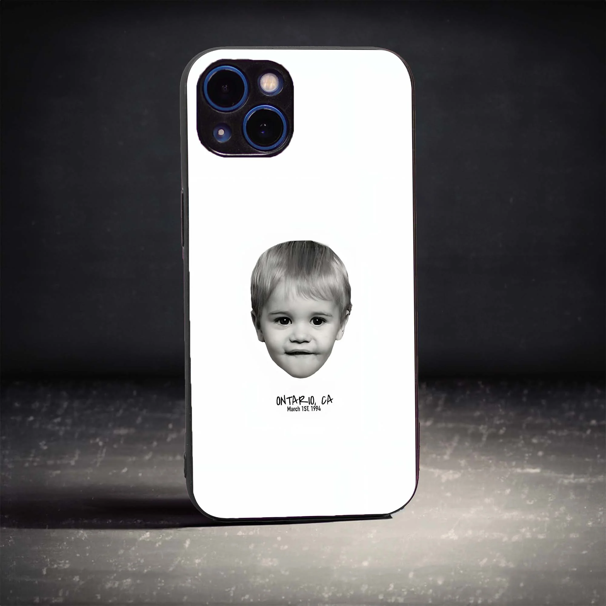 Baby Justin Glass Case