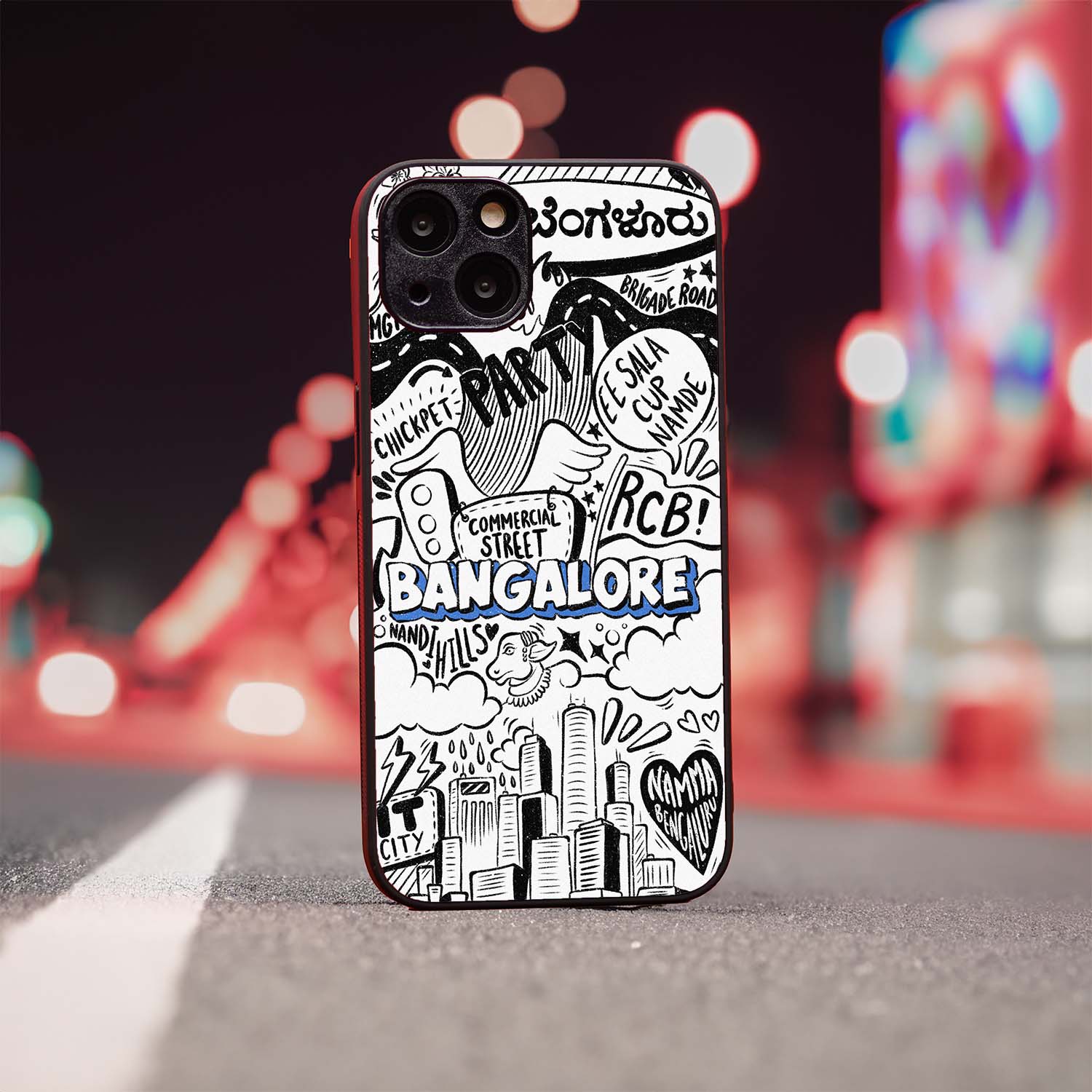 Bangalore City SleekHybrid Phone Case