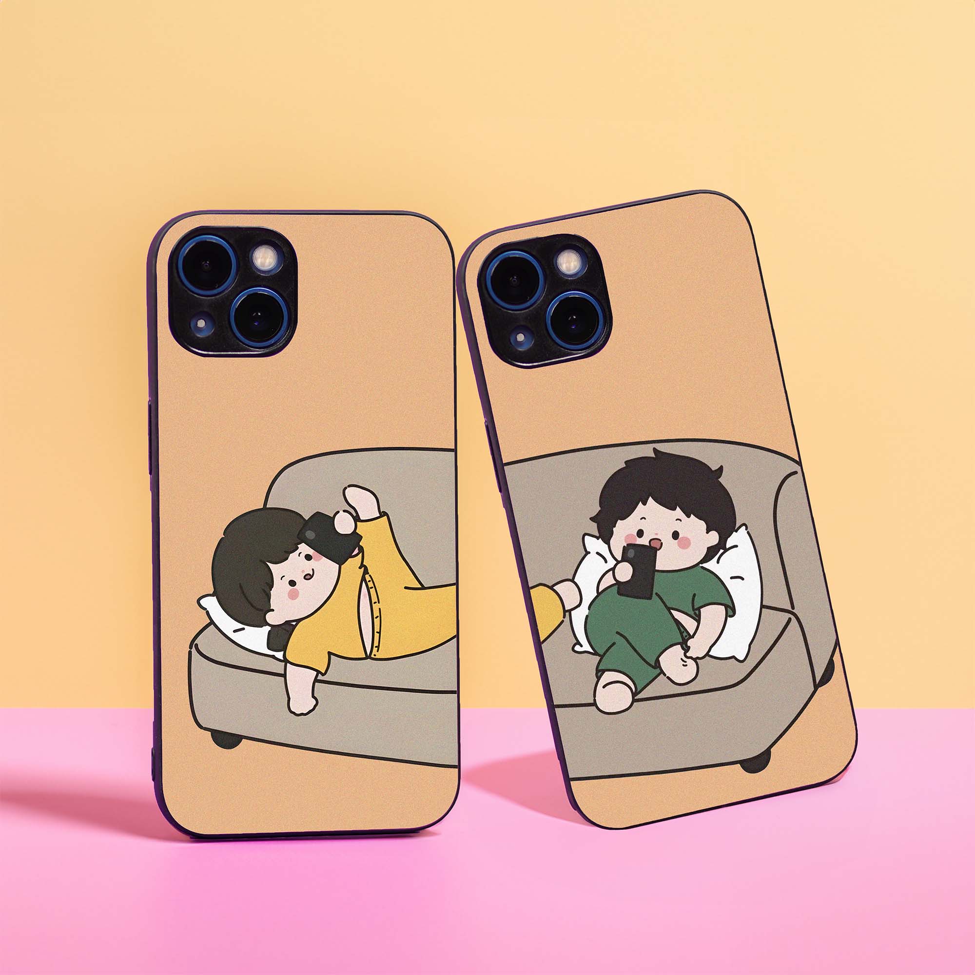 Be My Pillow Couple Case