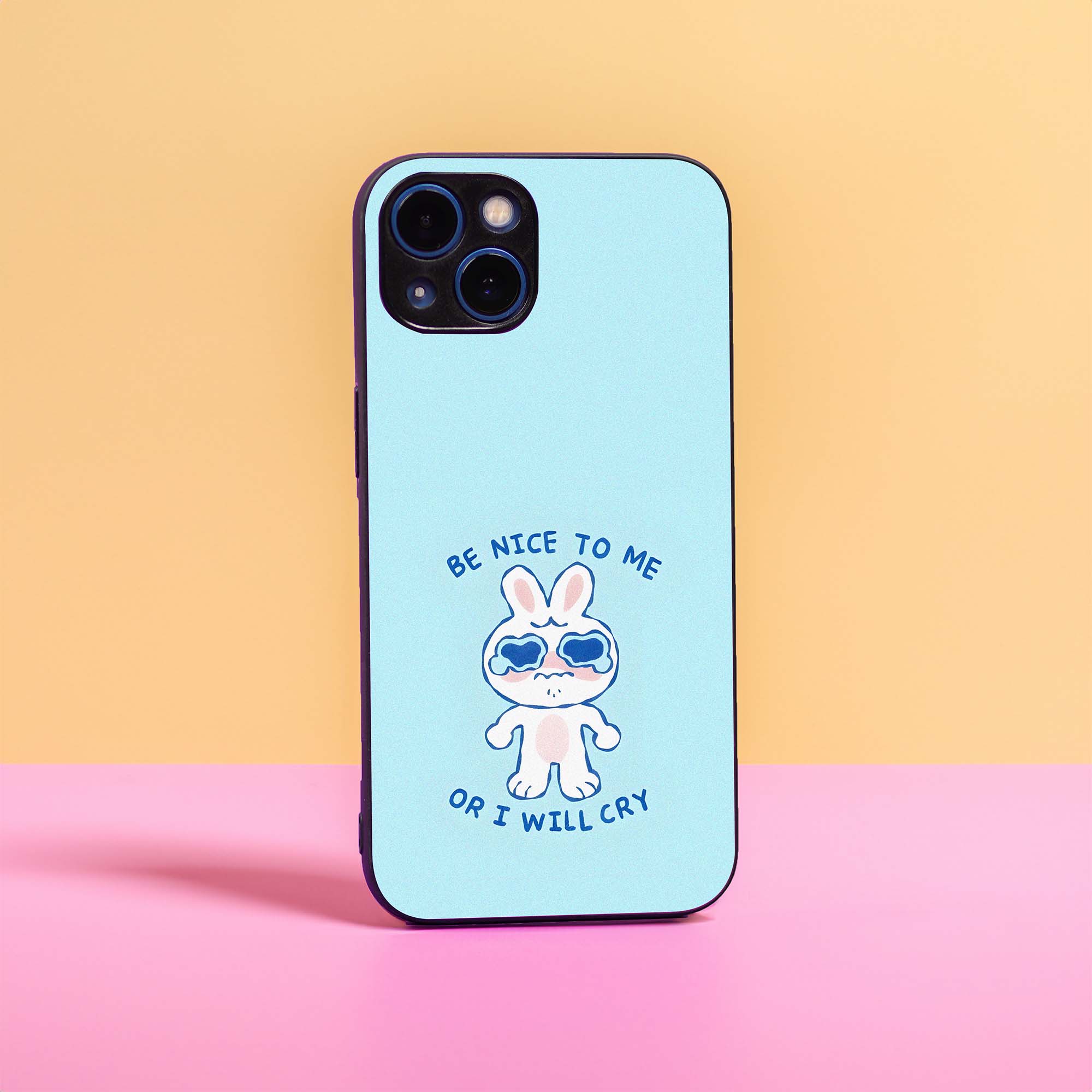 Be Nice To Me Sleek Hybrid Case