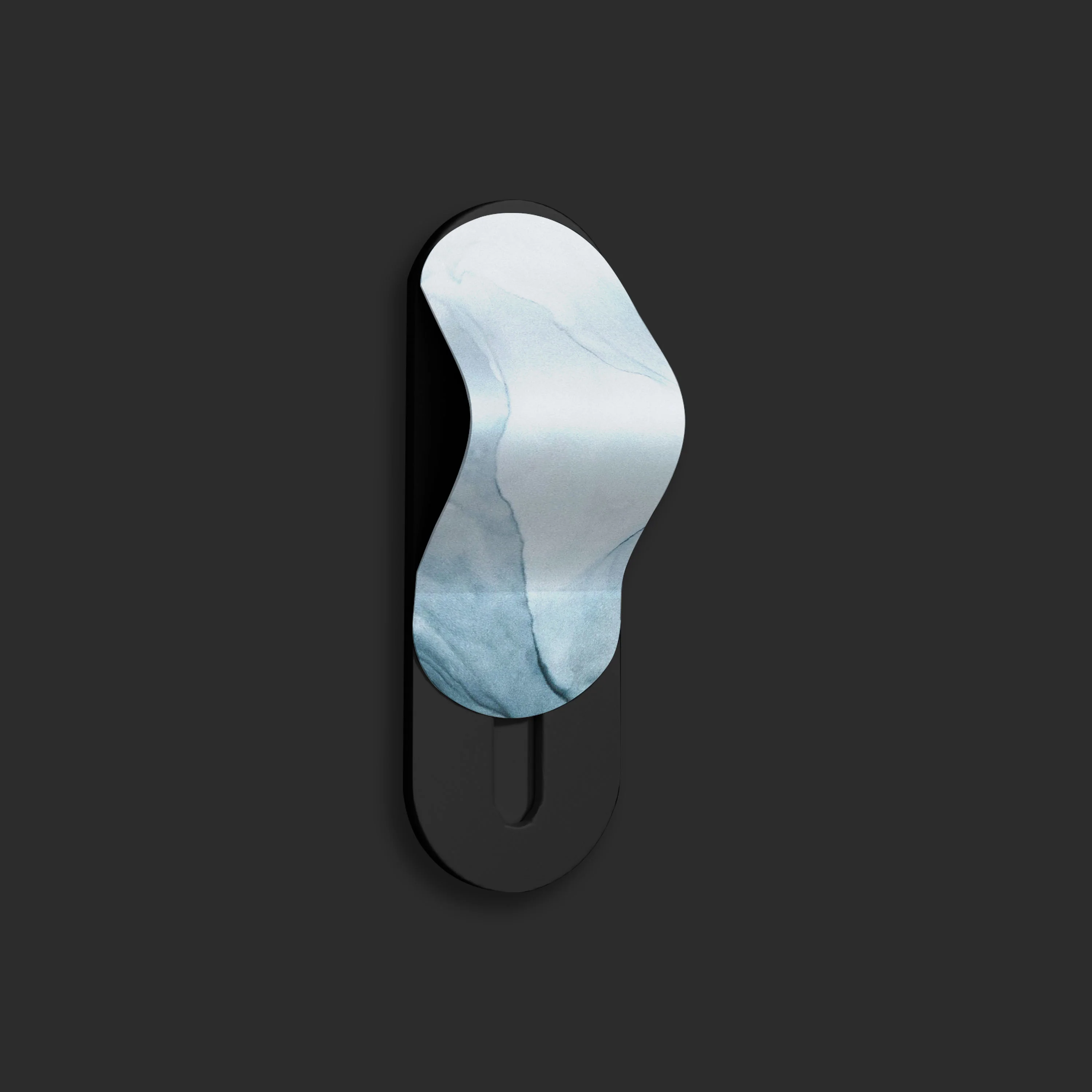 Black Abstract Marble Gripper - Image 2