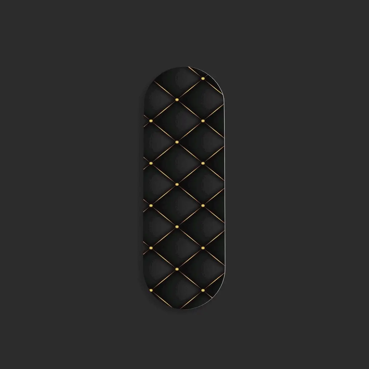 Black and Gold Royal Pattern Gripper