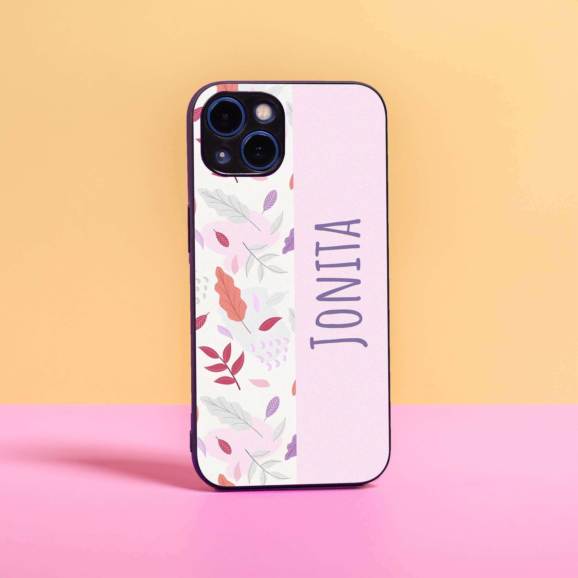 Blossom Breeze Floral Pattern Name Case