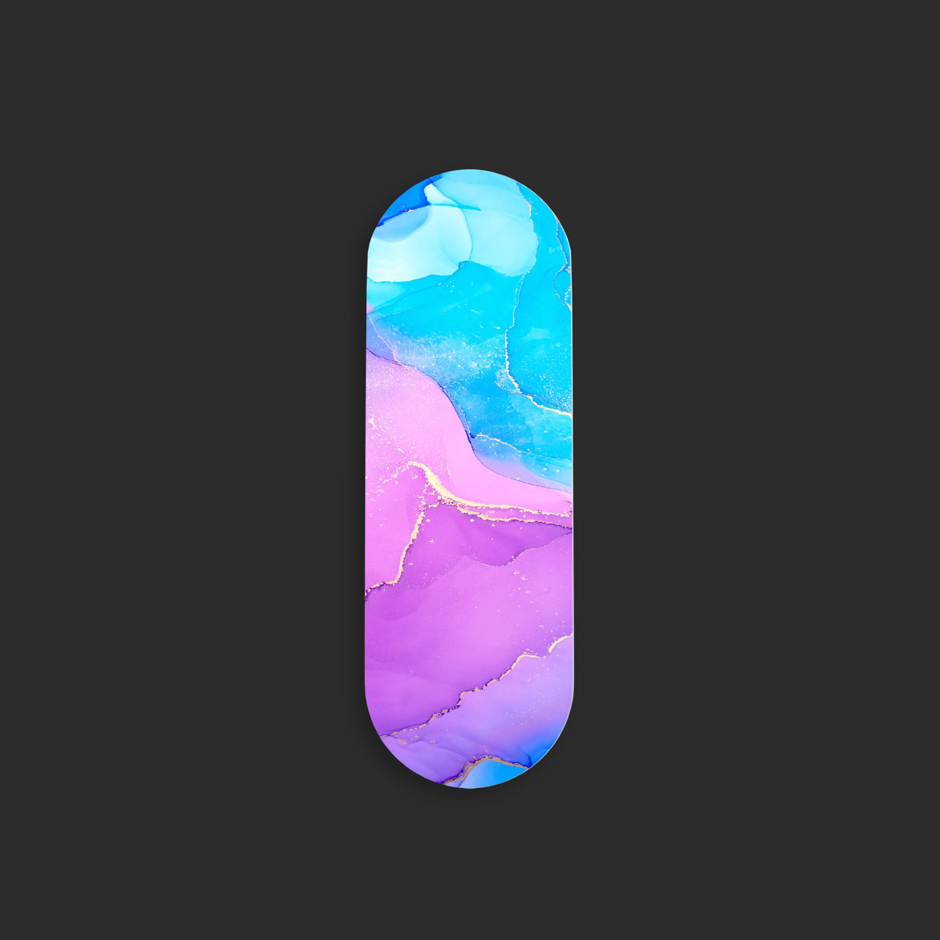 Blue Violet Marble Print Gripper