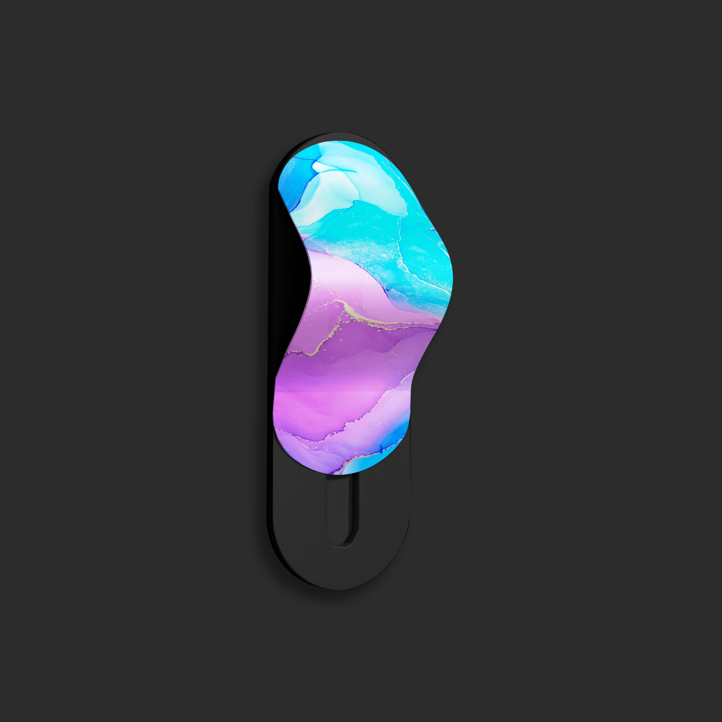 Blue Violet Marble Print Gripper - Image 2