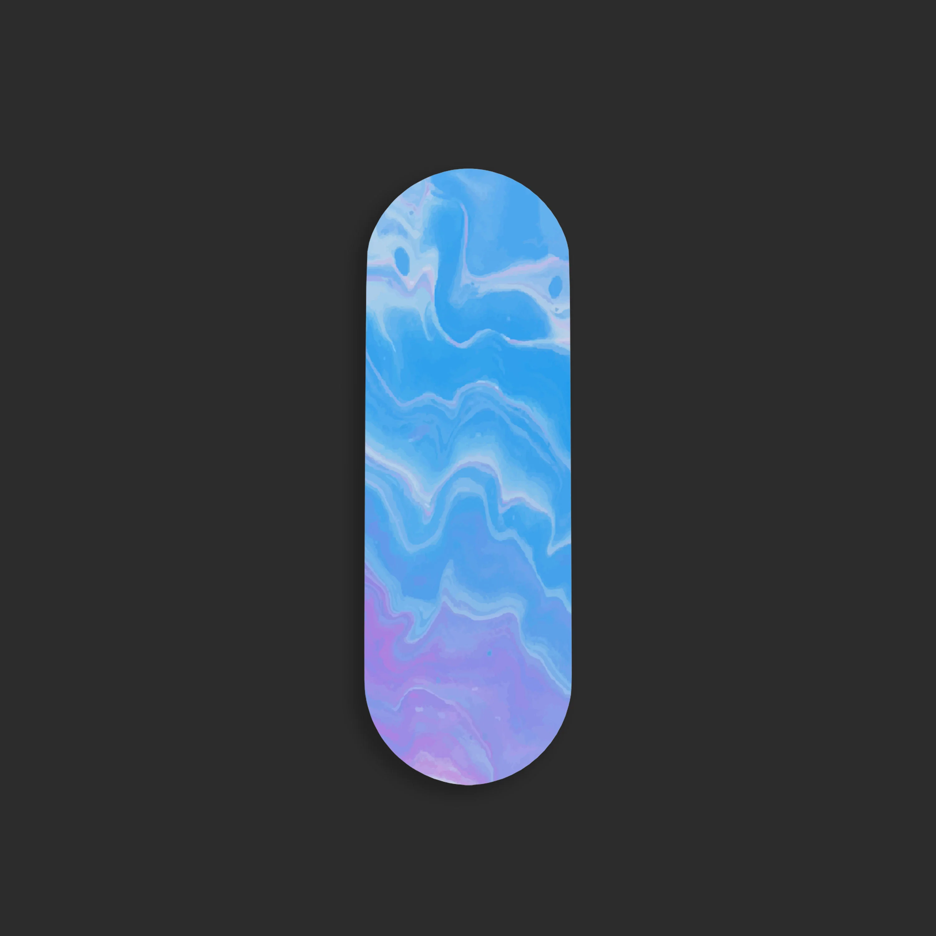 Bluish Purple Marble Gripper