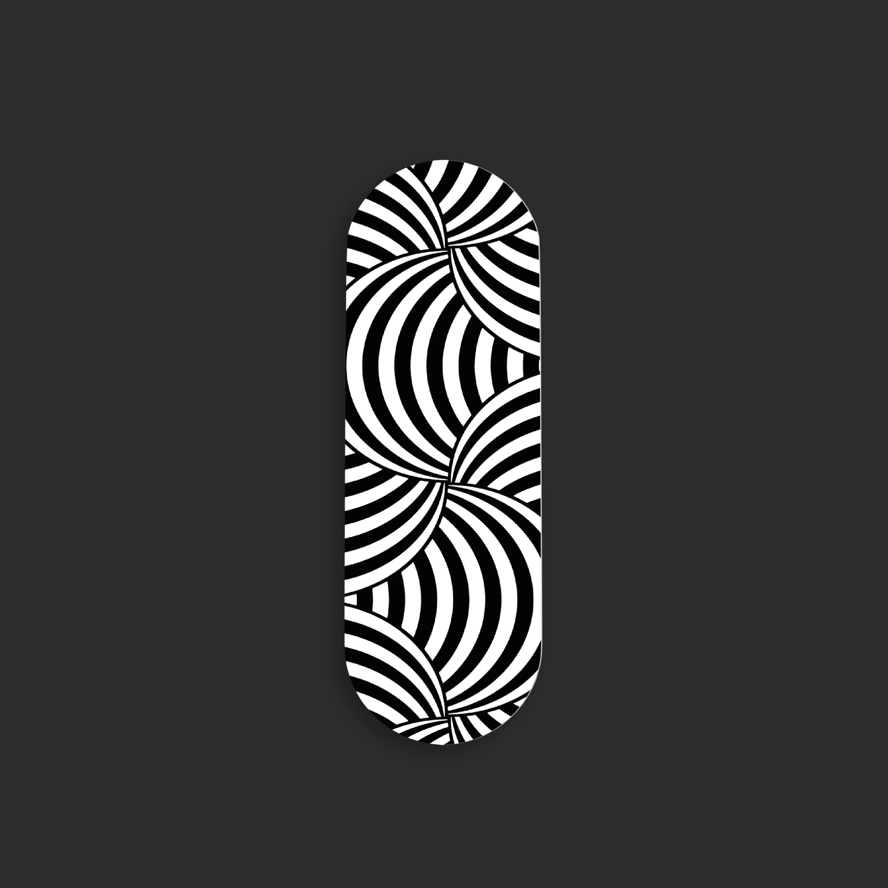 BNW Swirl Checkered Gripper