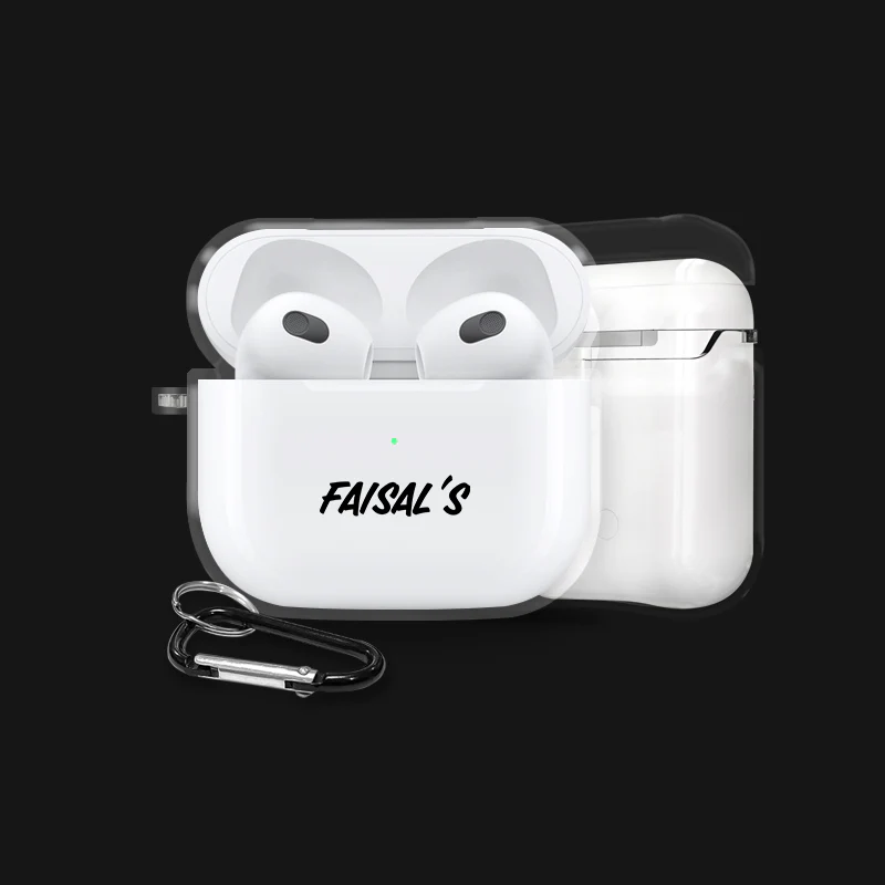 Bold Name Airpods Case - Image 4
