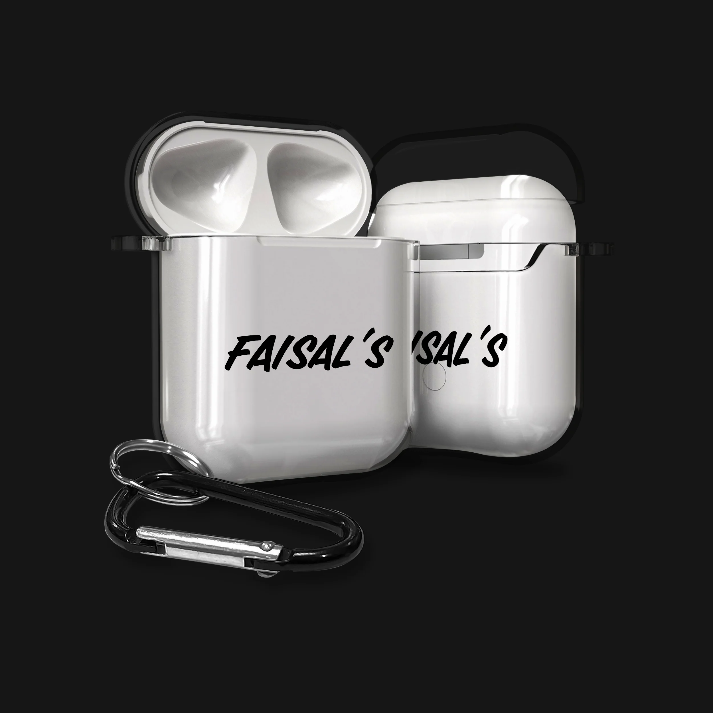 Bold Name Airpods Case - Image 5