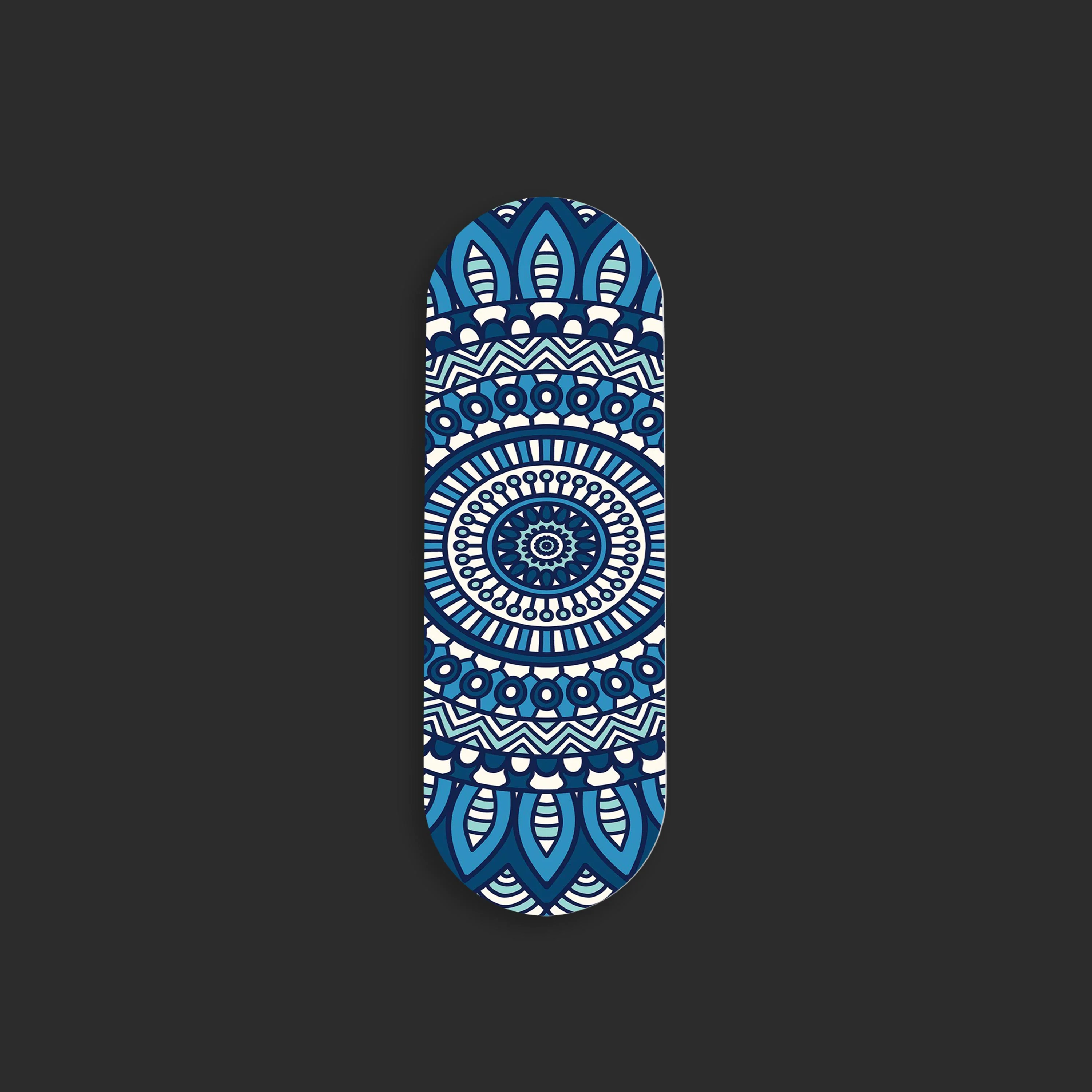 Bright Blue Mandala Gripper - Image 2