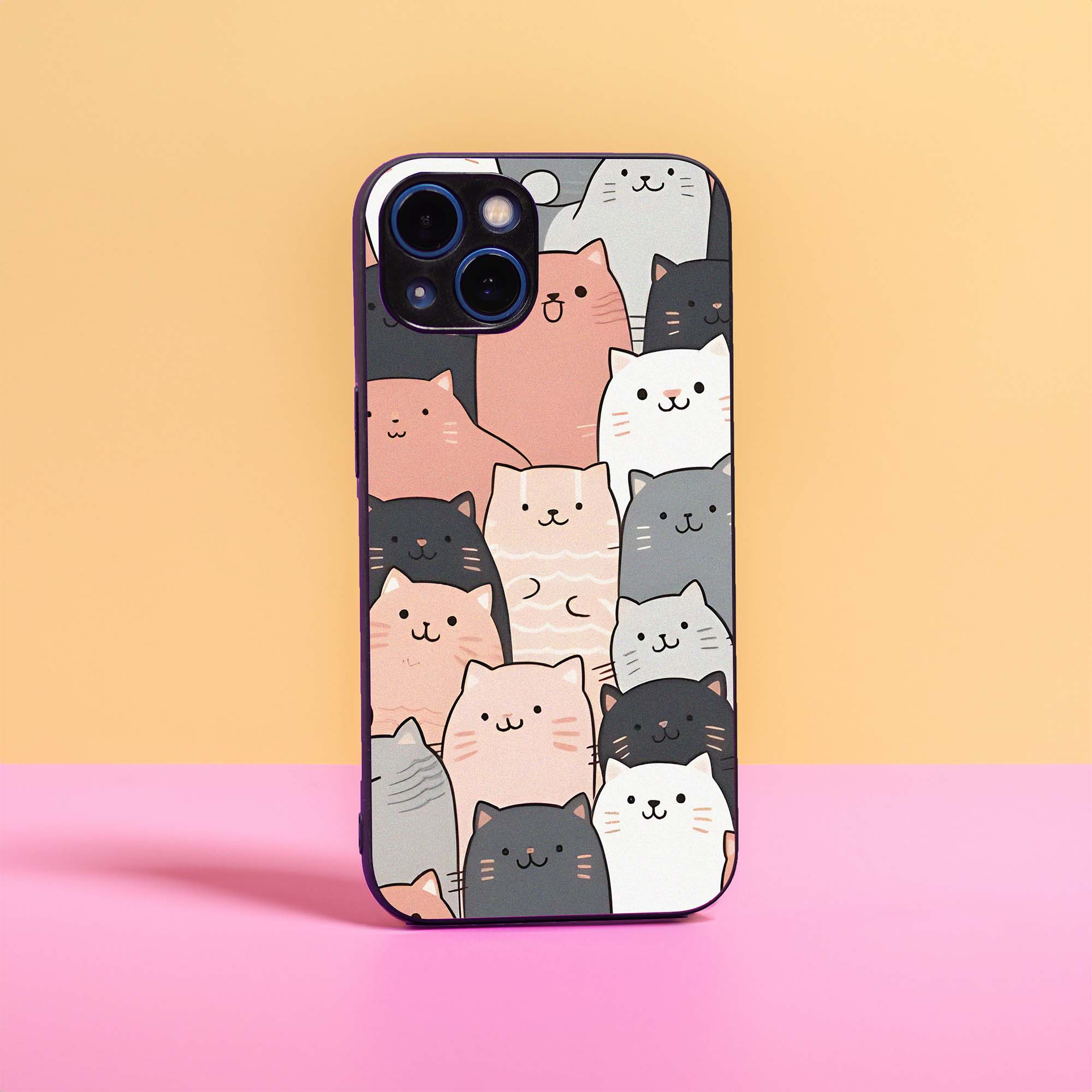 Cat Pattern Case