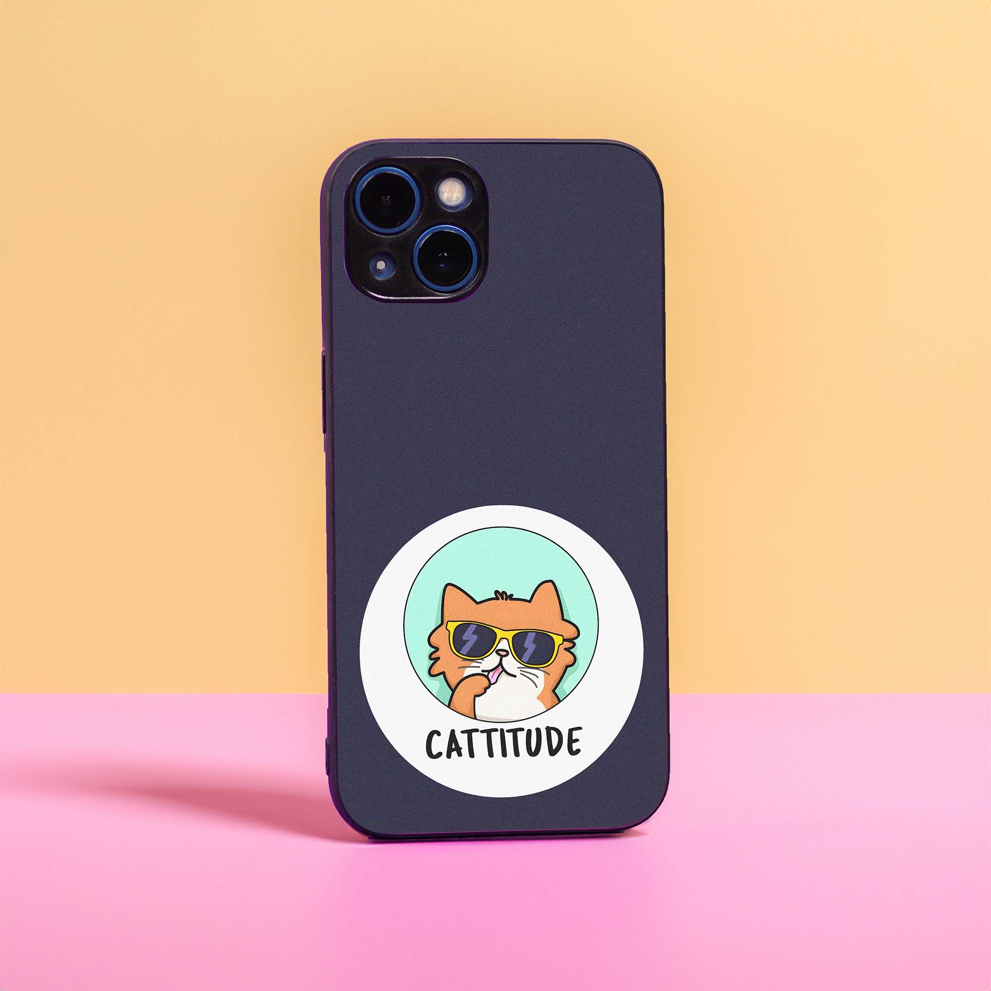 Cattitude Sleek Hybrid Case