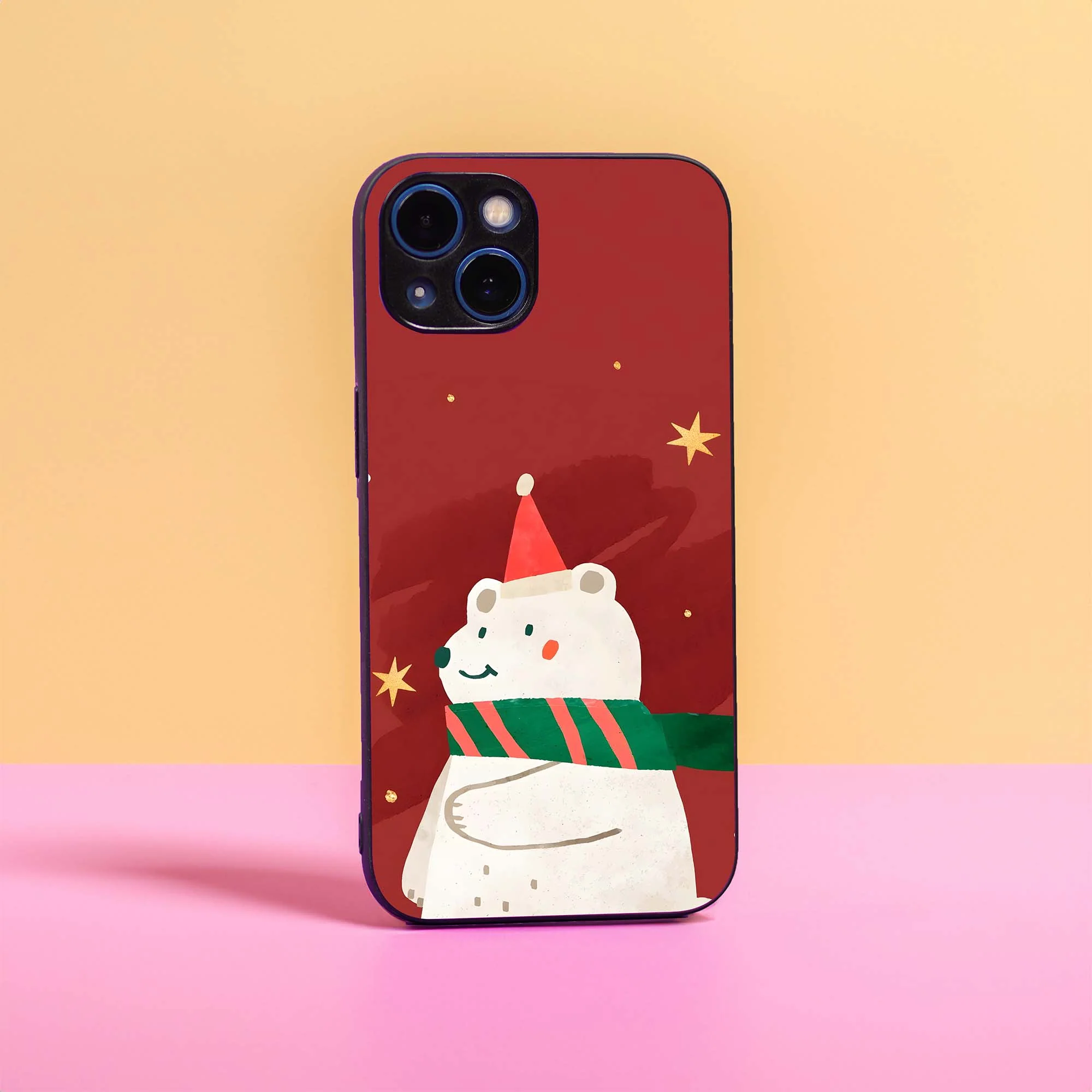 Christmas Tim Glass Case