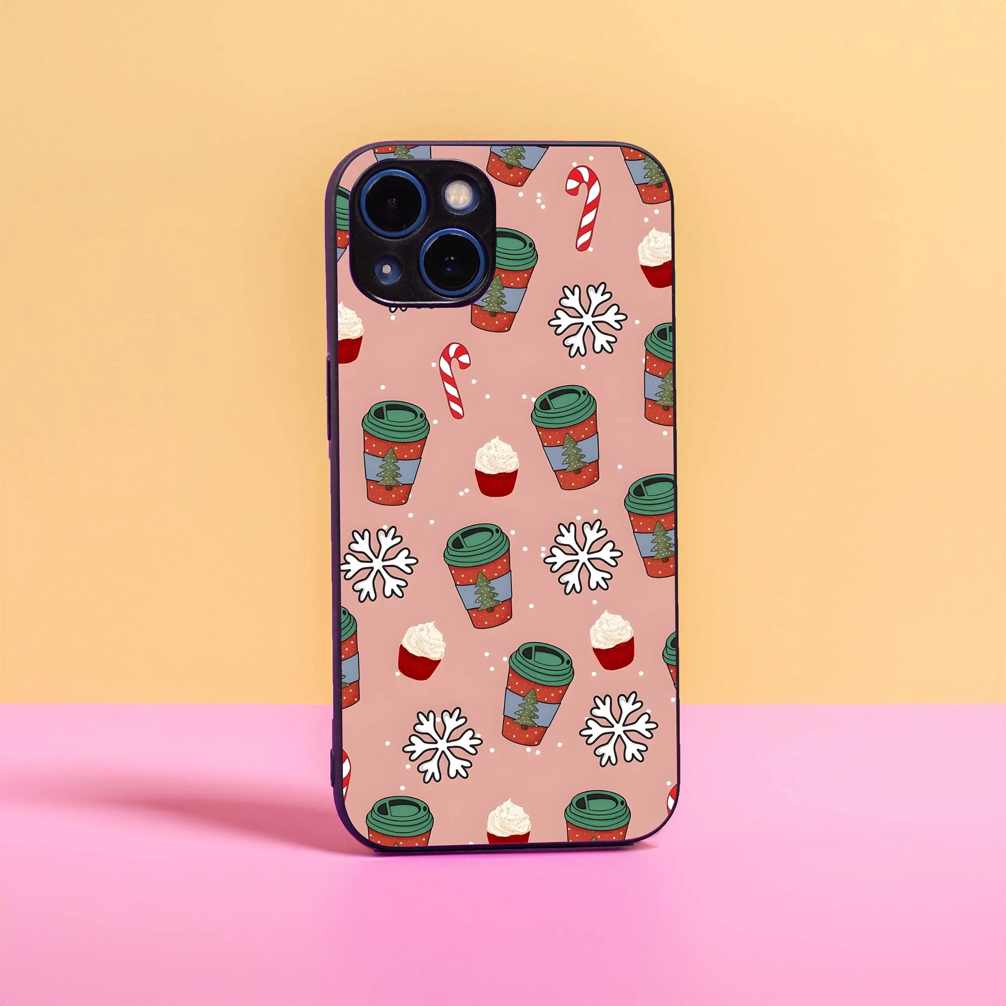 Christmas Vibe Glass Case