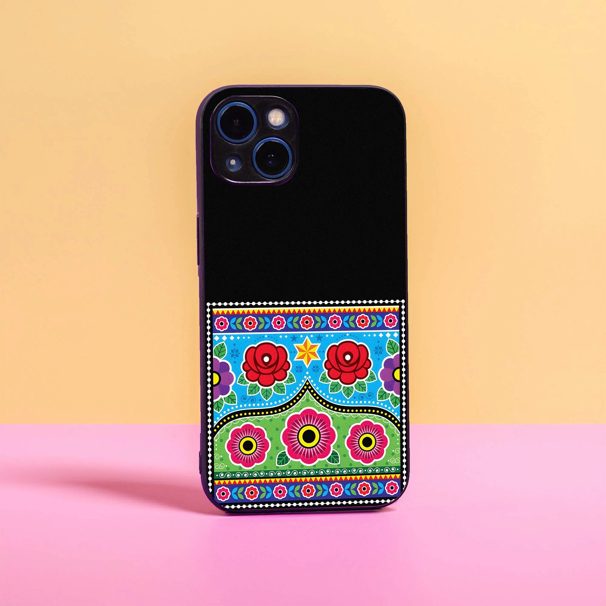 Colorful Pattern Desi Case