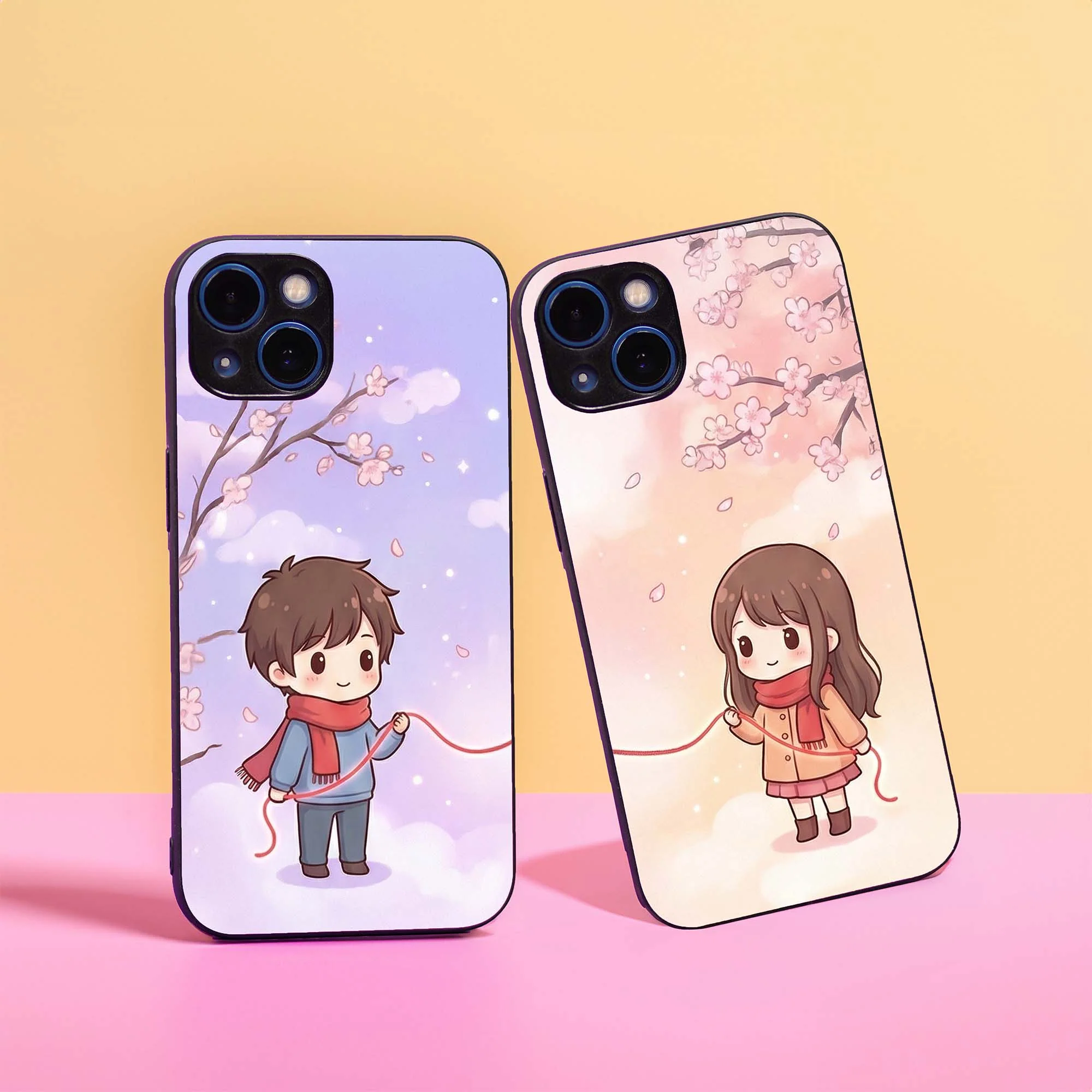 Connected Couple Glass Case