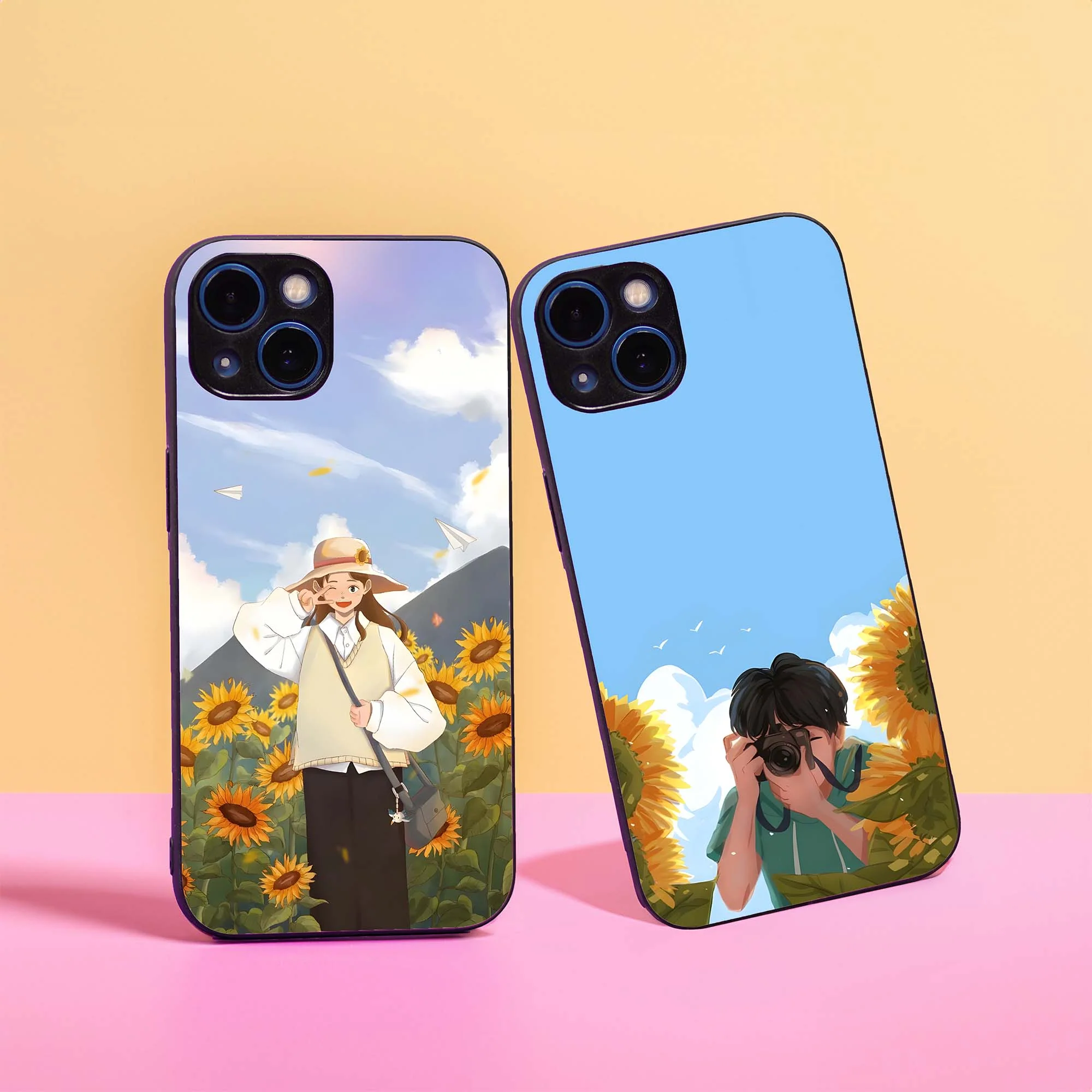 Couple Photography Glass Case