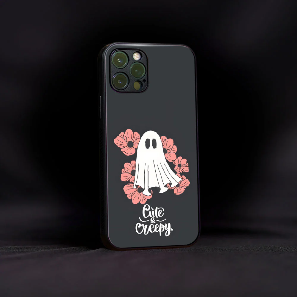 Cute and Creepy Glass Case