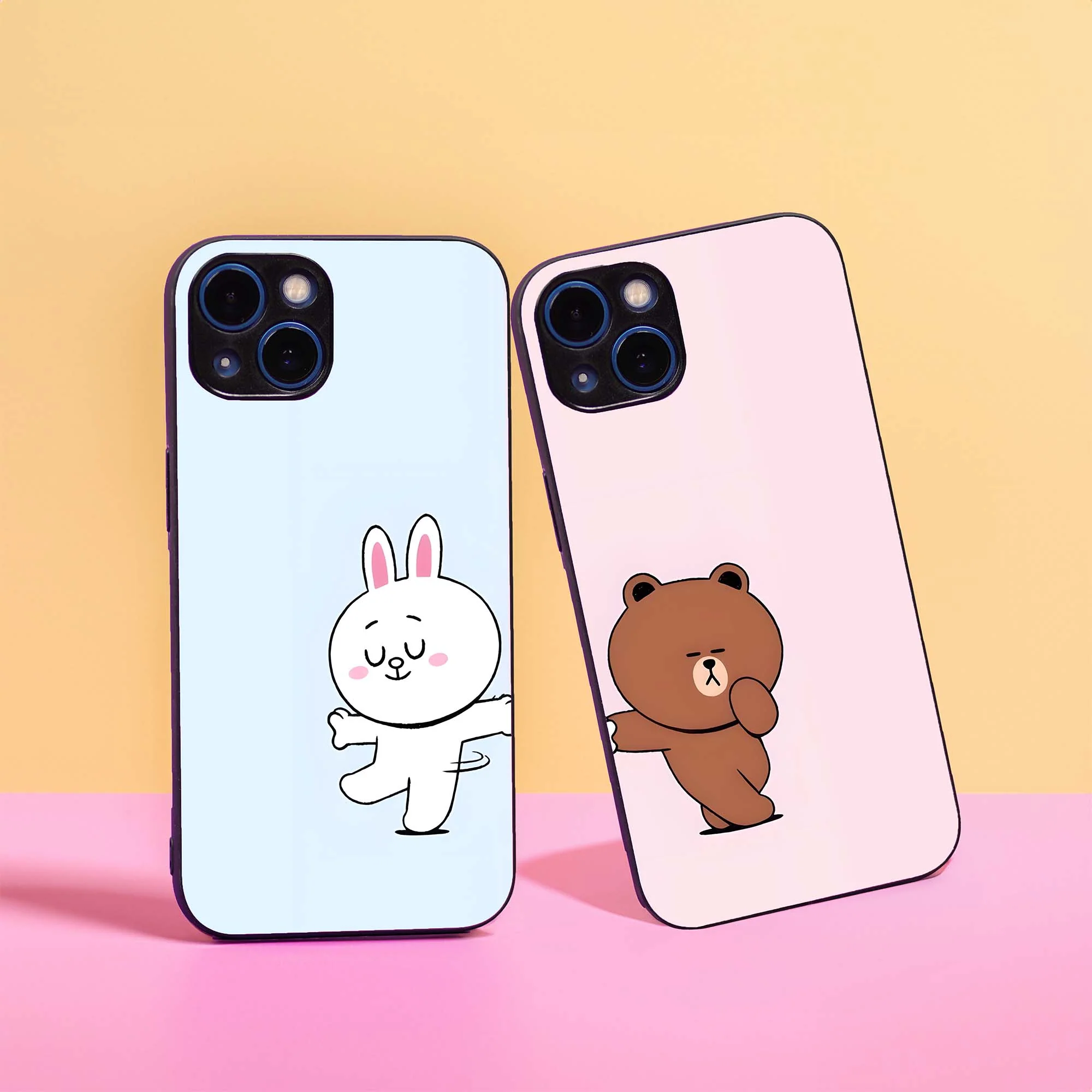 Cute Dancer Couple Glass Case
