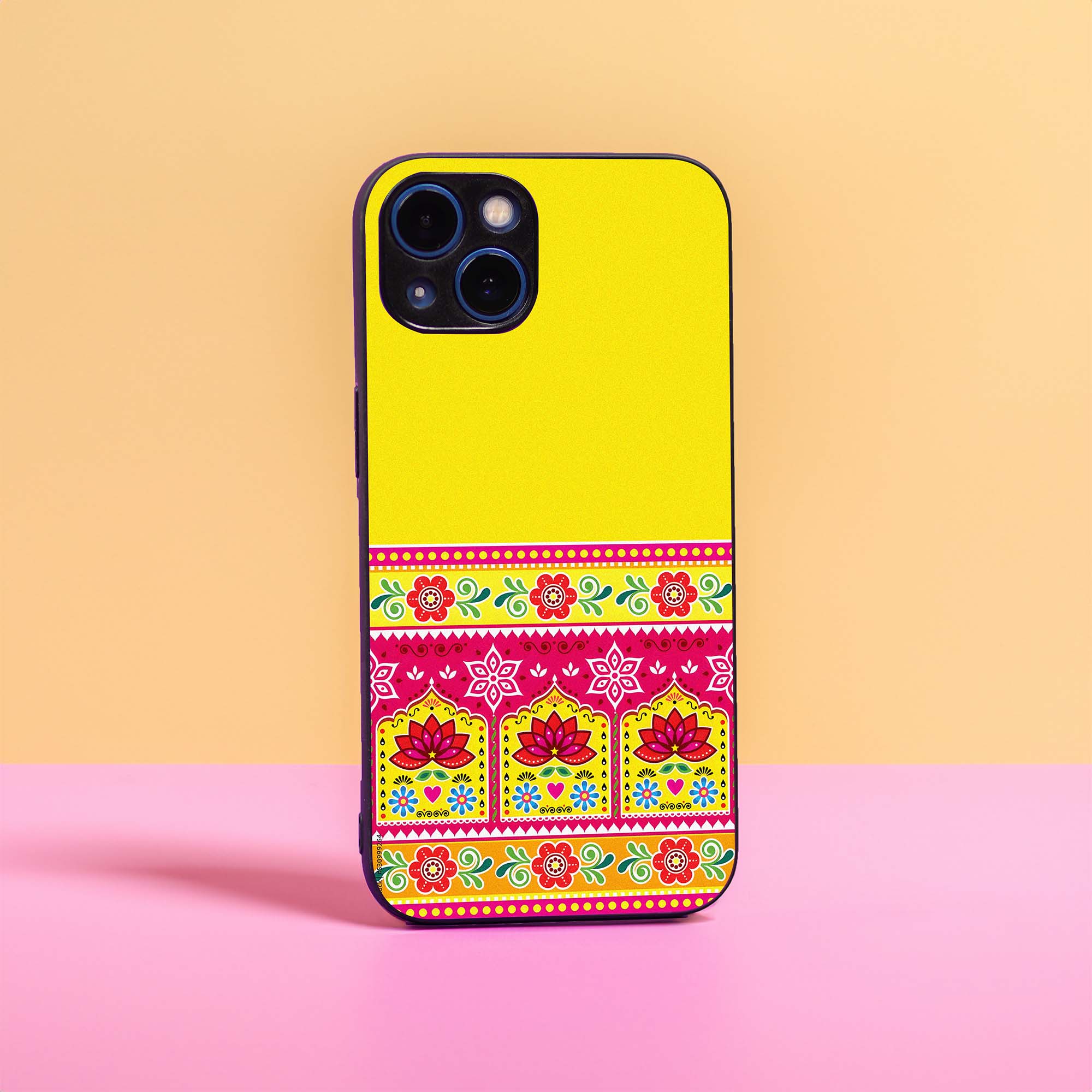 Desi Yellow Pattern Case