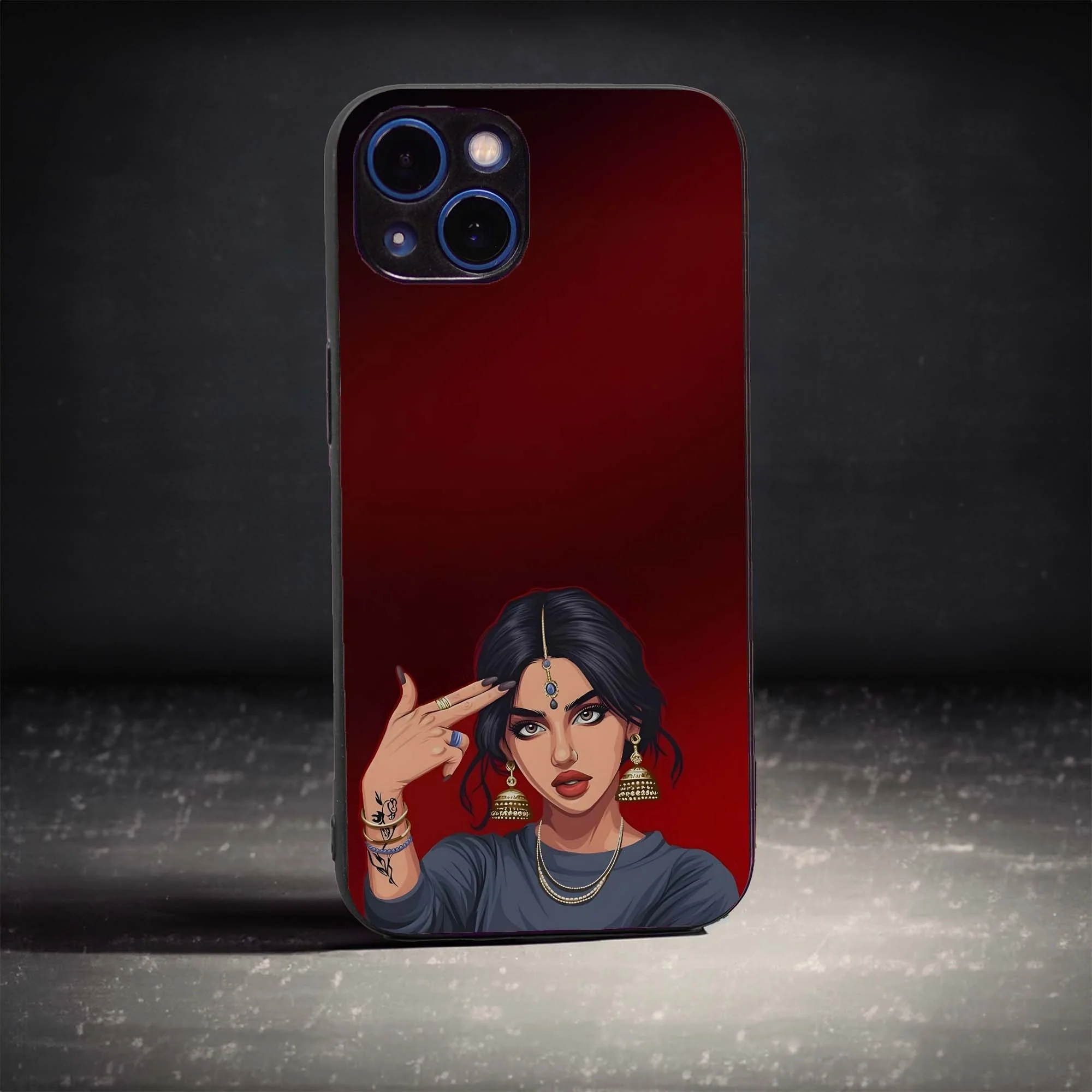 Desified Glass Case