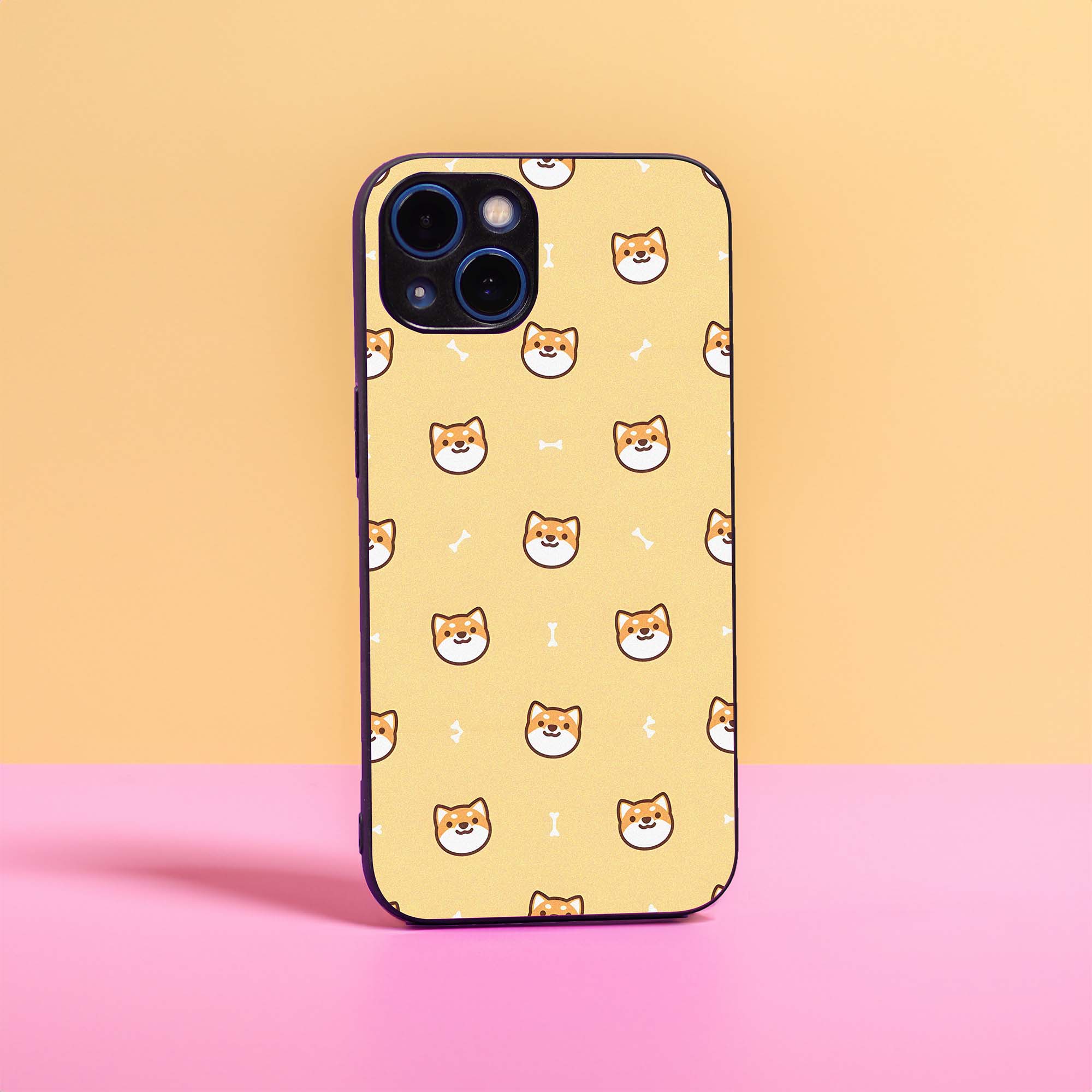 Doggo Pattern Sleek Hybrid Case