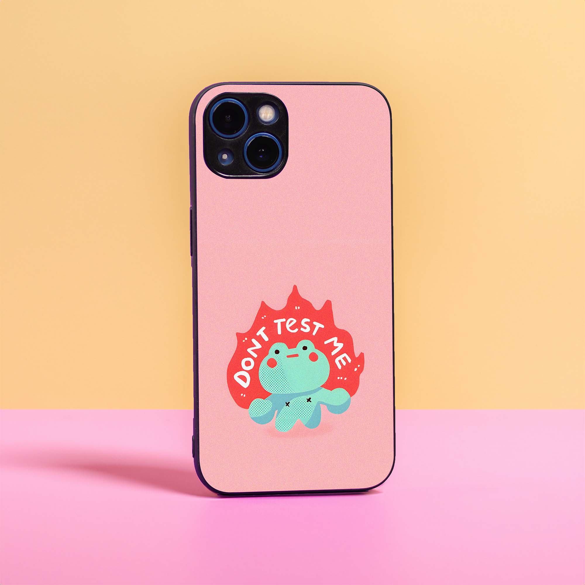 Don't Test Me Sleek Hybrid Case