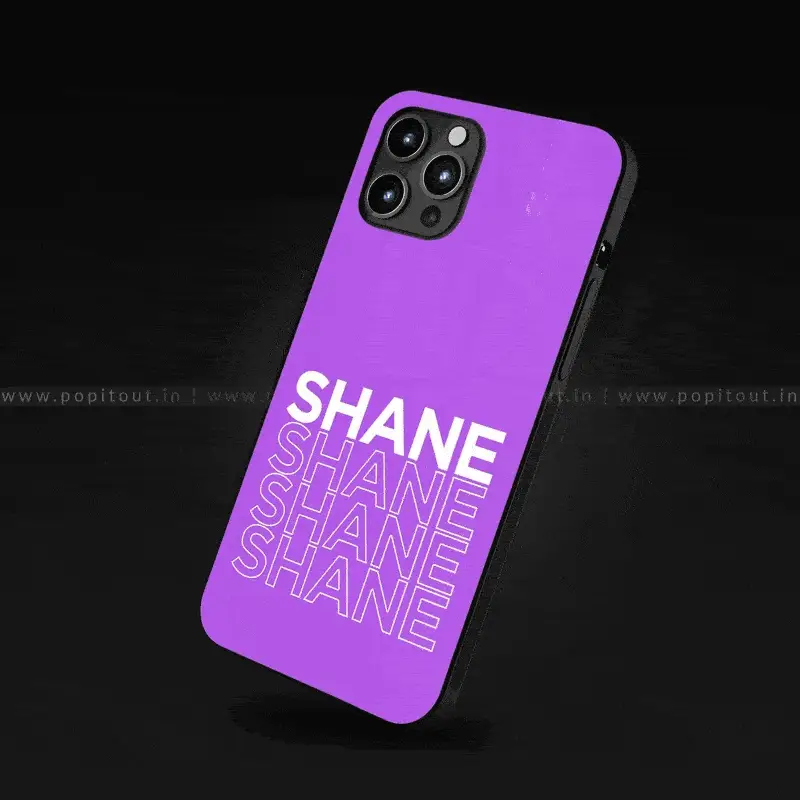 Echo Name Glass Case