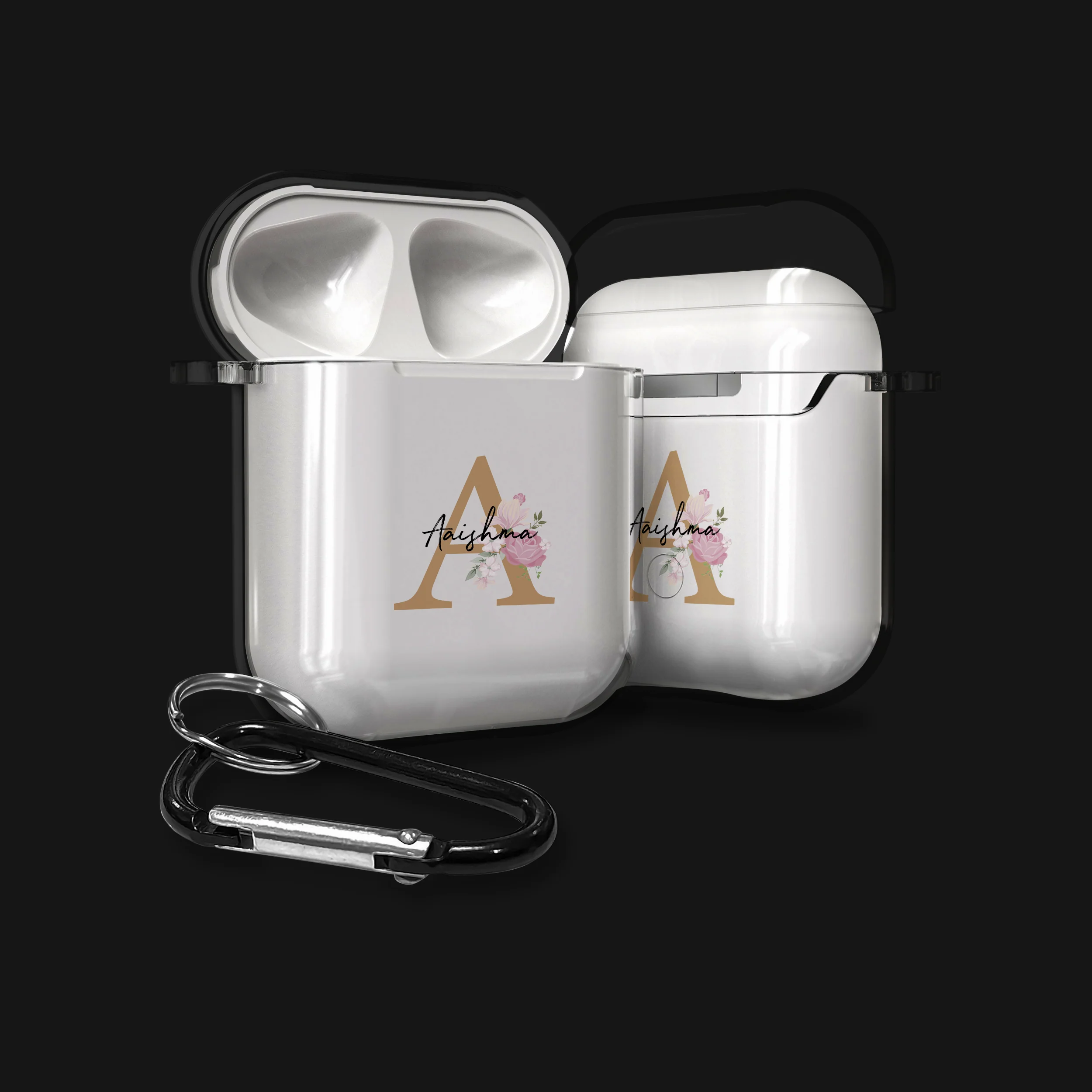 Elegant Initial airpods case - Image 2