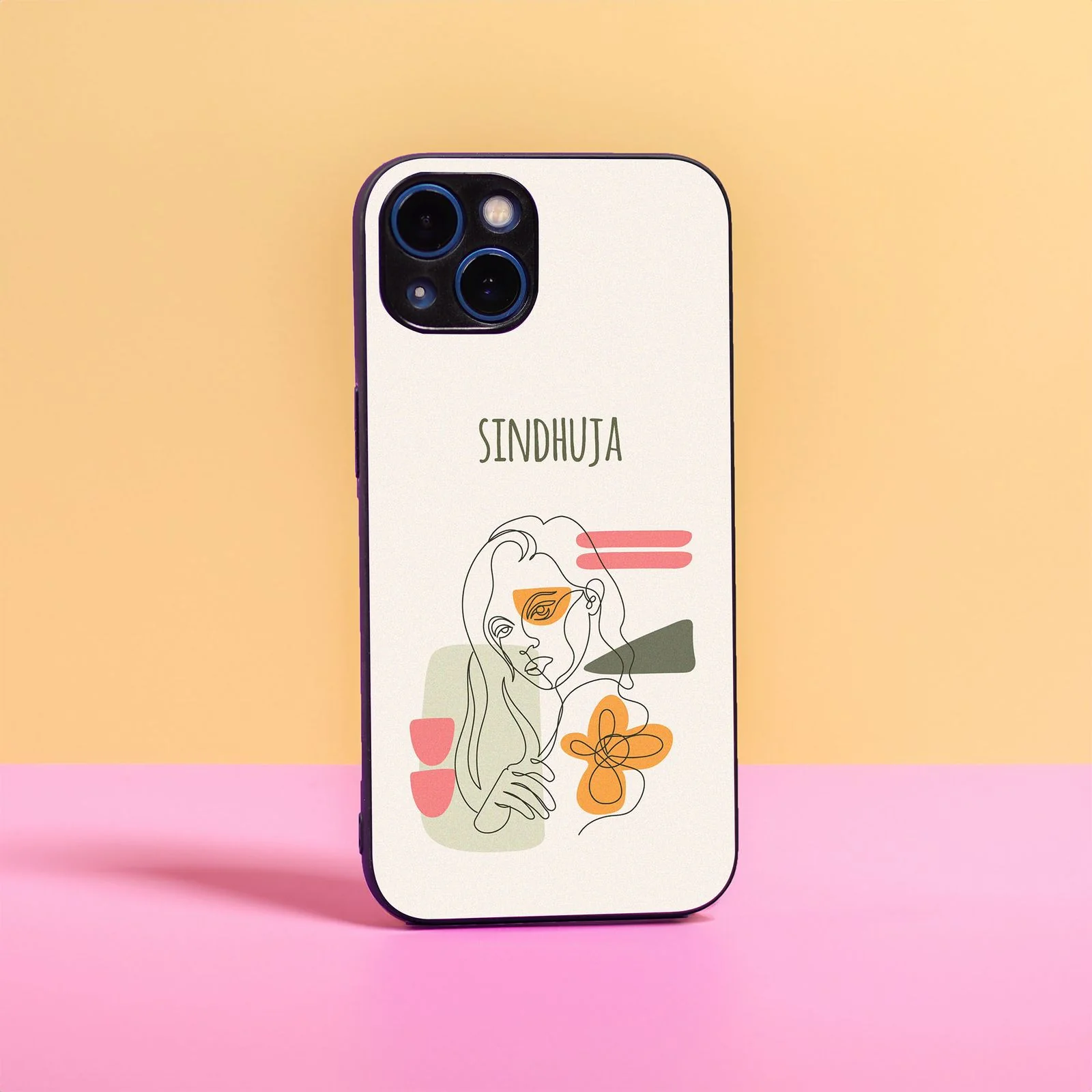 Female Art Name SleekHybrid Designer Case - Image 3