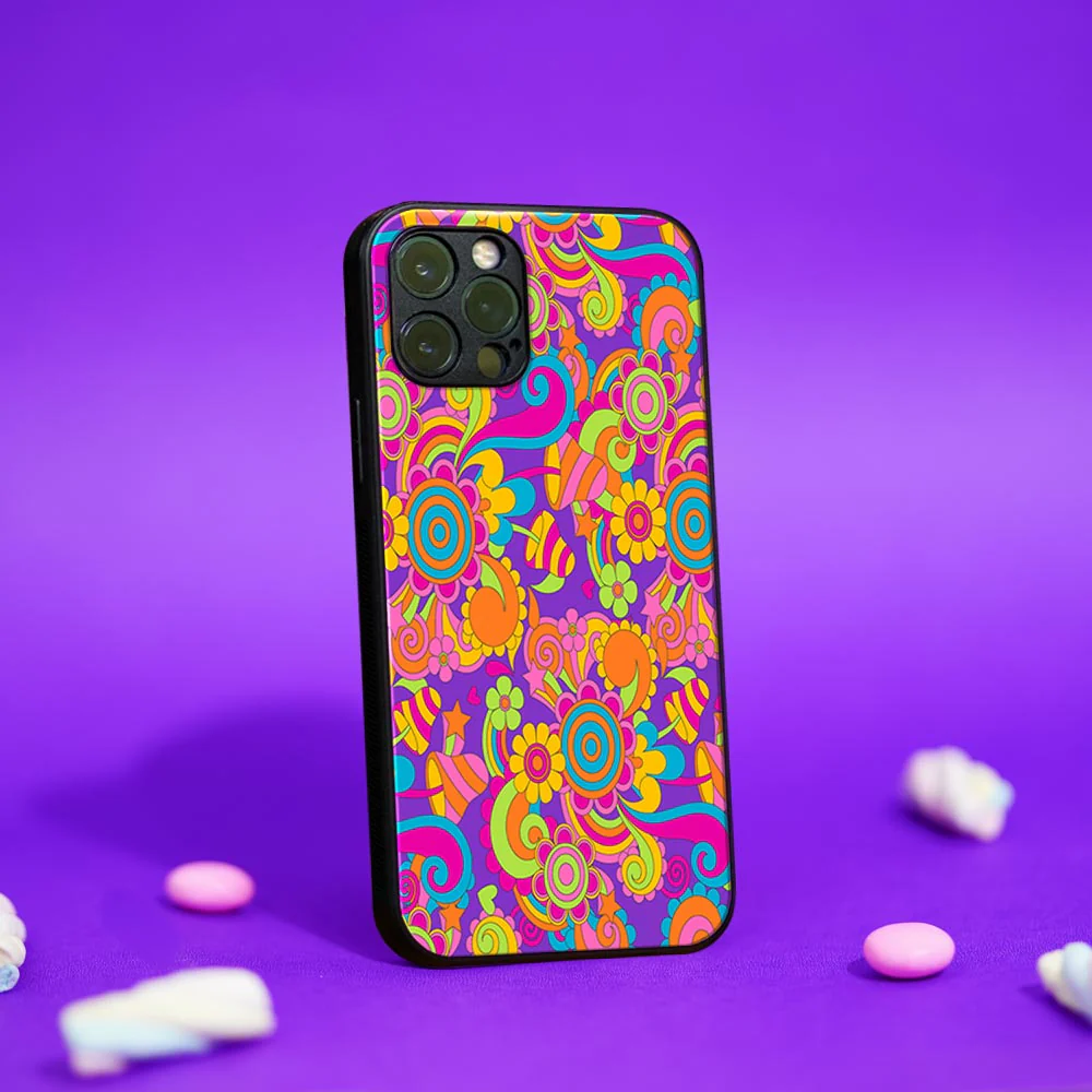 Flower Power Glass case