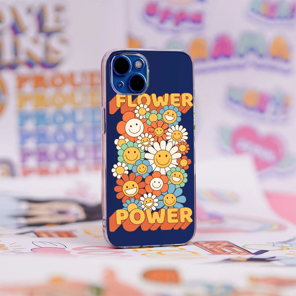 Flower Power Silicon Case