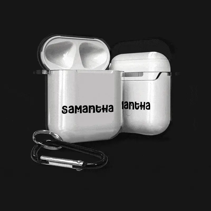 Friendly Hearts Airpods Name Case