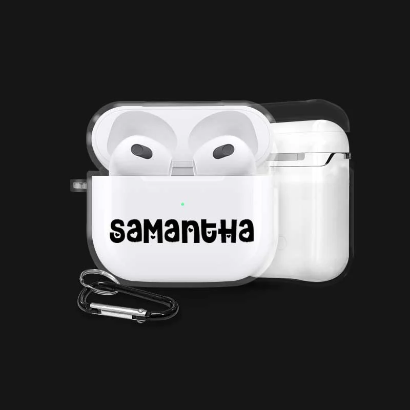 Friendly Hearts Airpods Name Case - Image 4
