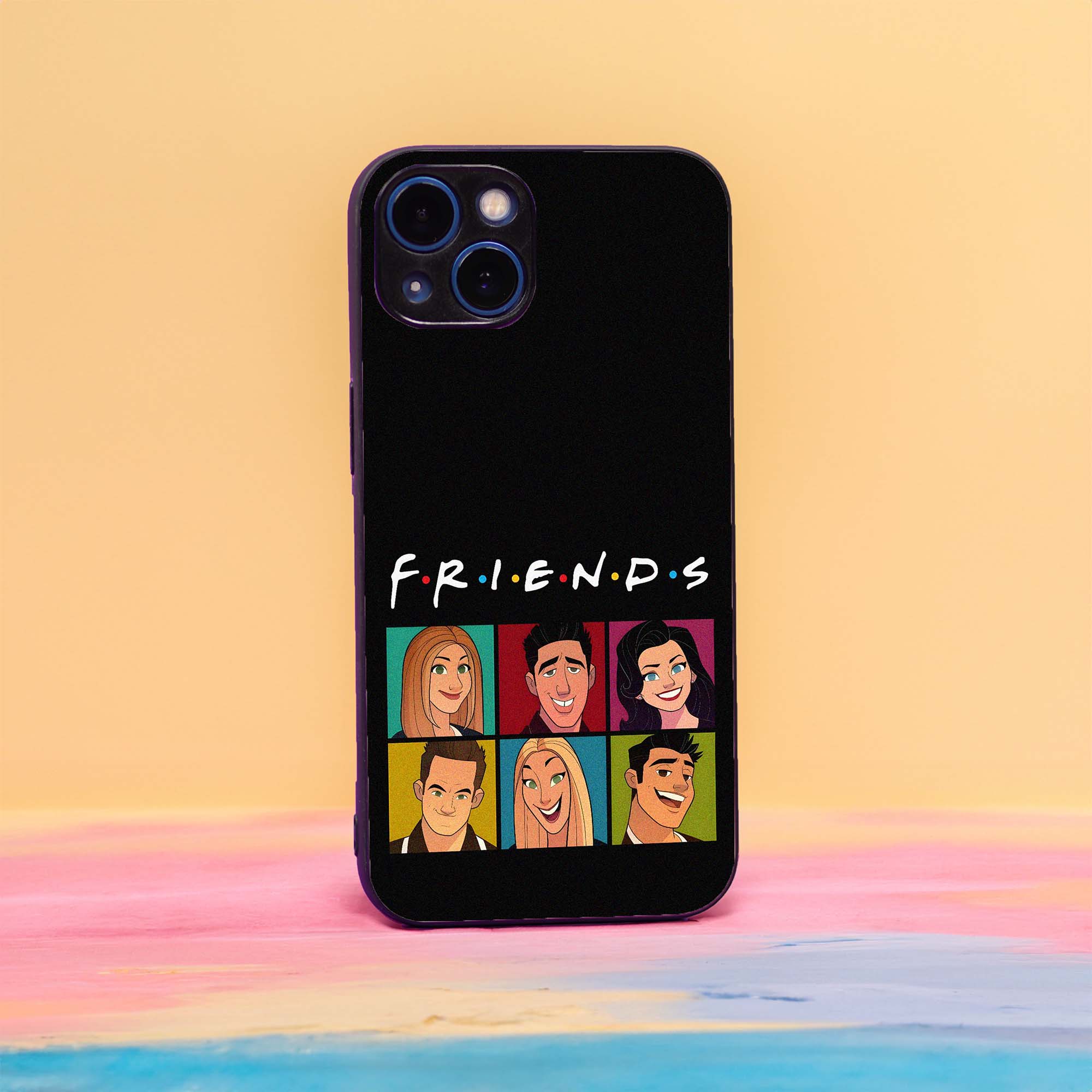 Friends Char Poster Sleek Hybrid Case