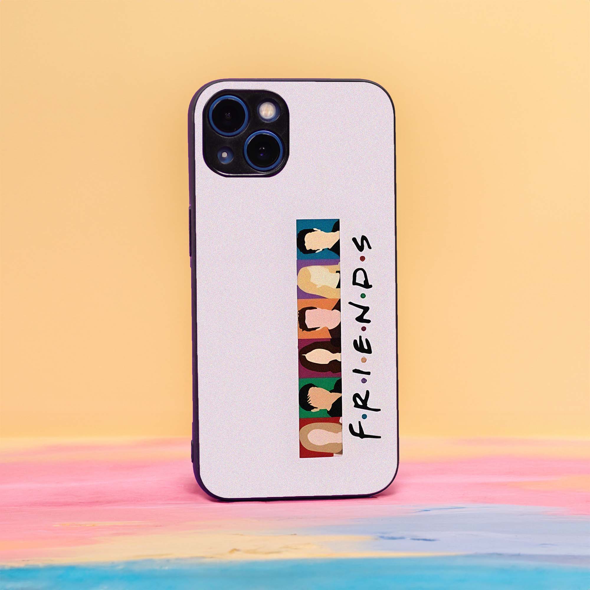 Friends Faceless Art Sleek Hybrid Case