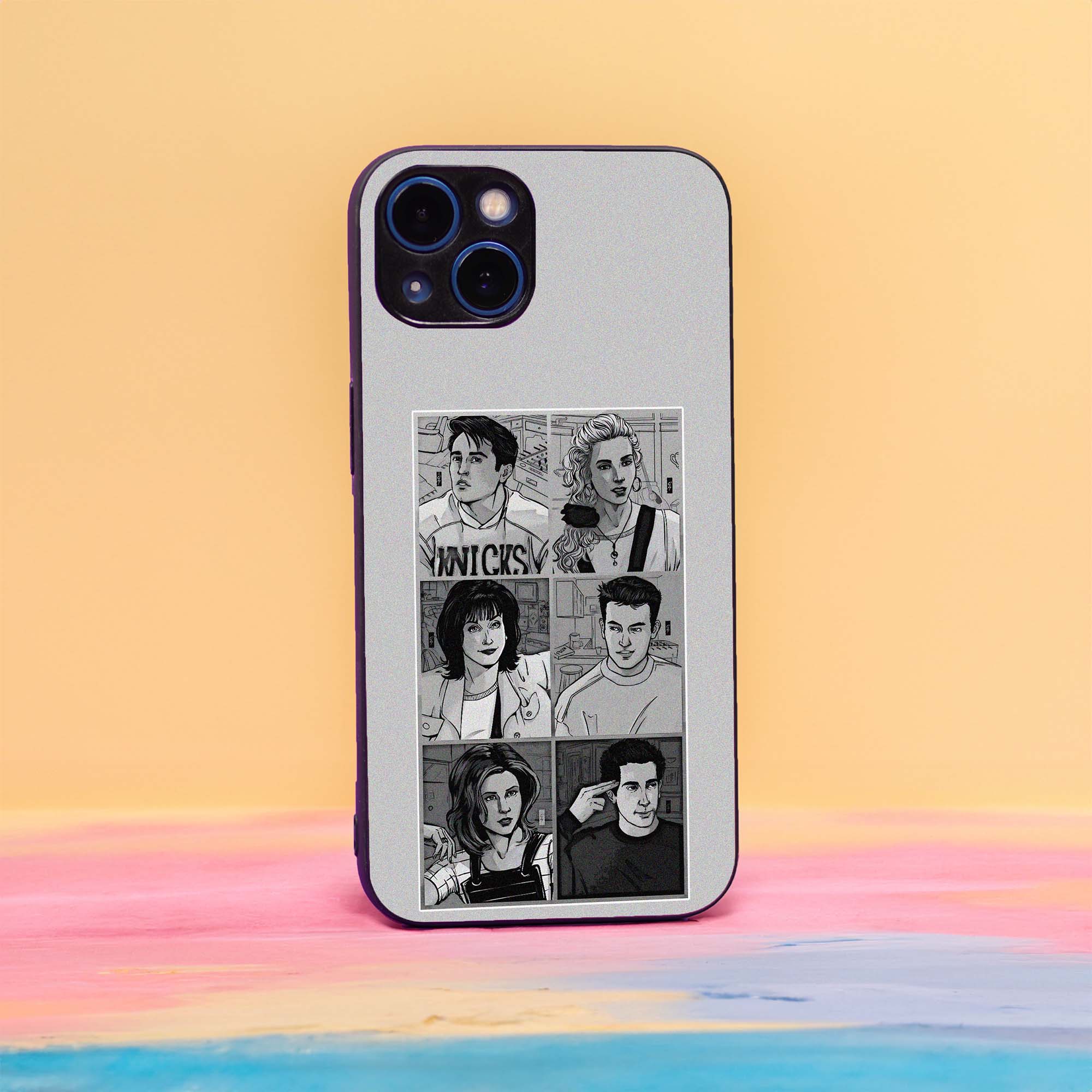 Friends Paper Art Sleek Hybrid Case