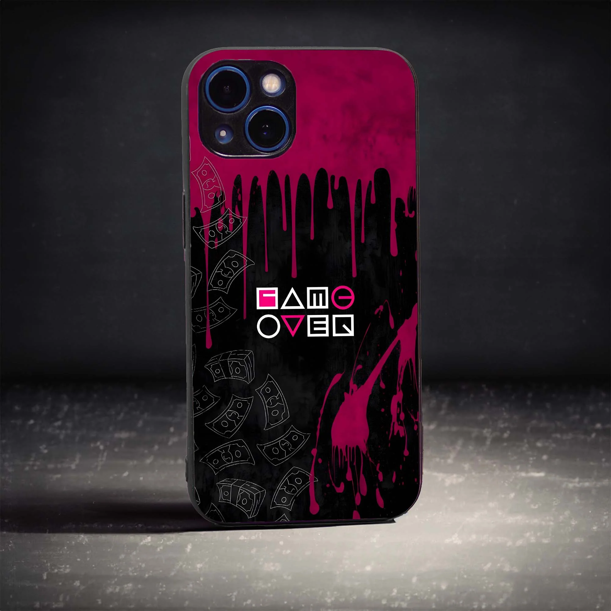 Game Over Glass Case