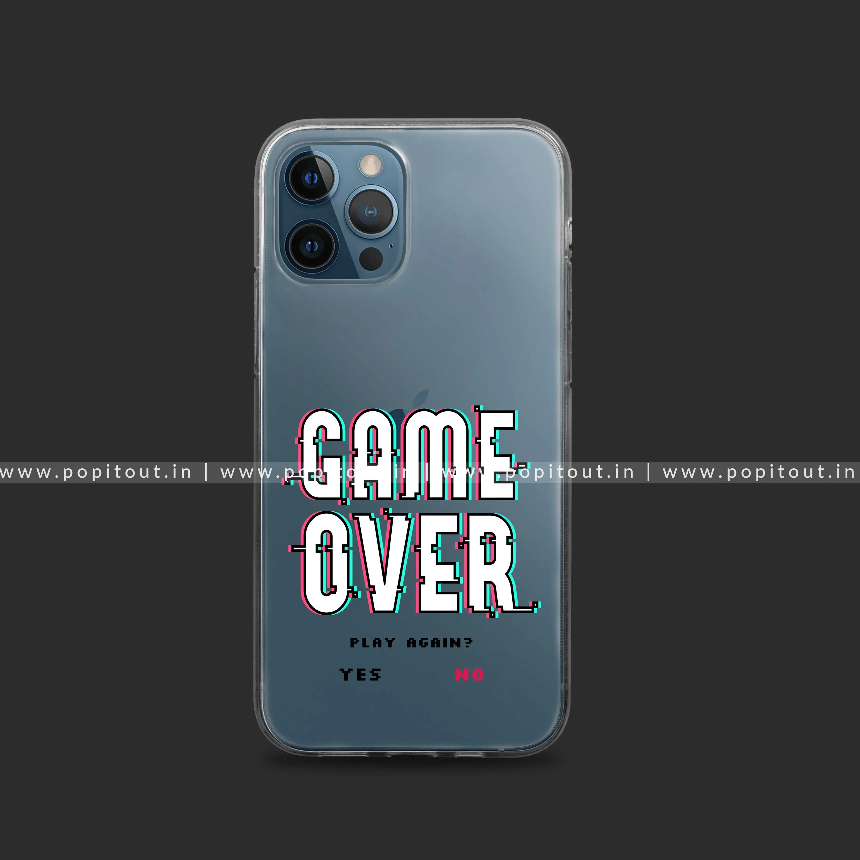 Game Over Silicon Case