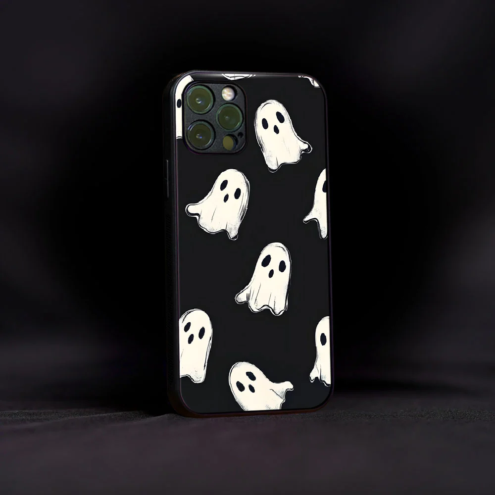 Ghost Pattern Glass Case