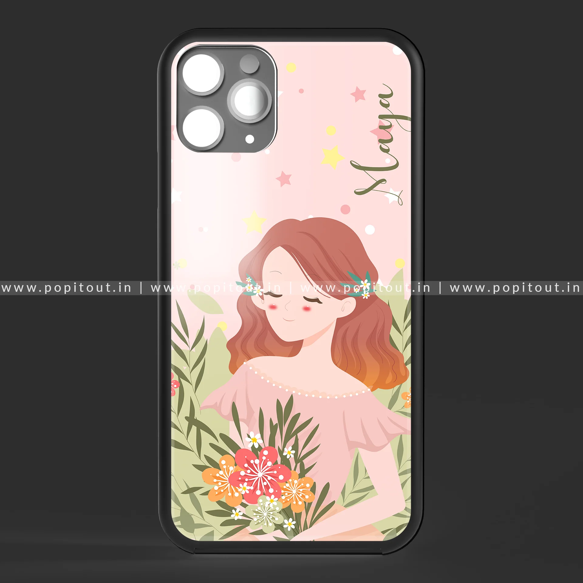 Girl Boss Name Glass Case - Image 3
