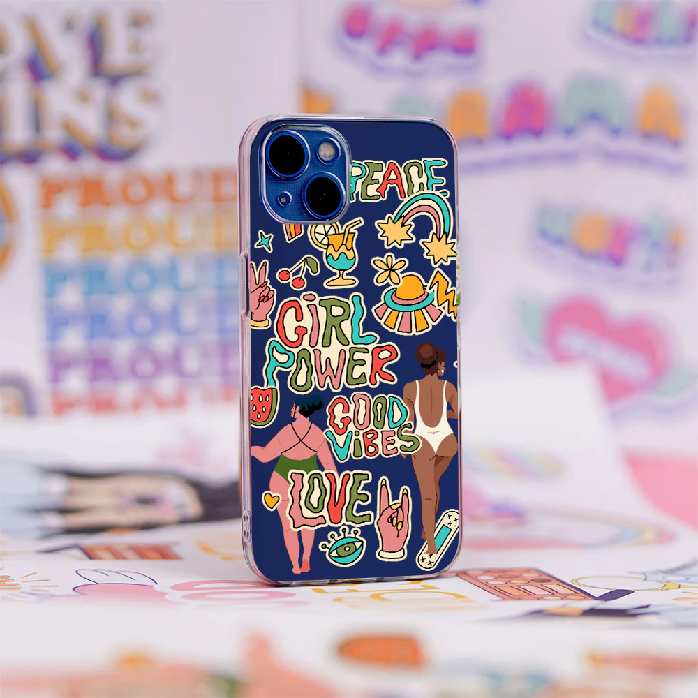 Girl Power Aesthetics Silicon Case