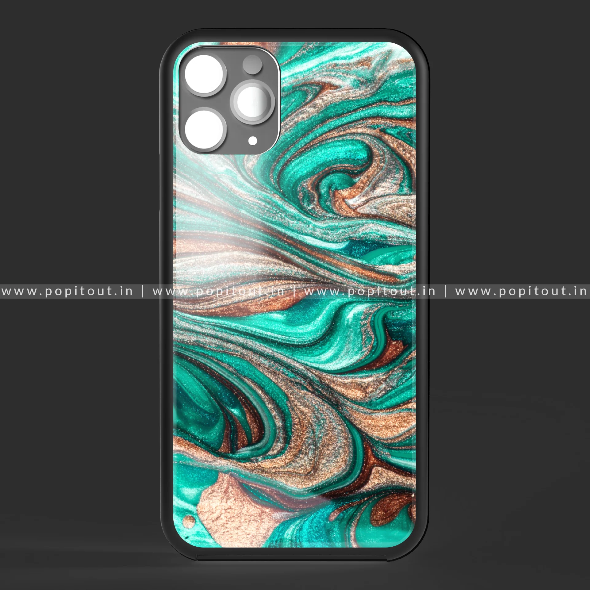 Green Galaxy Glass case