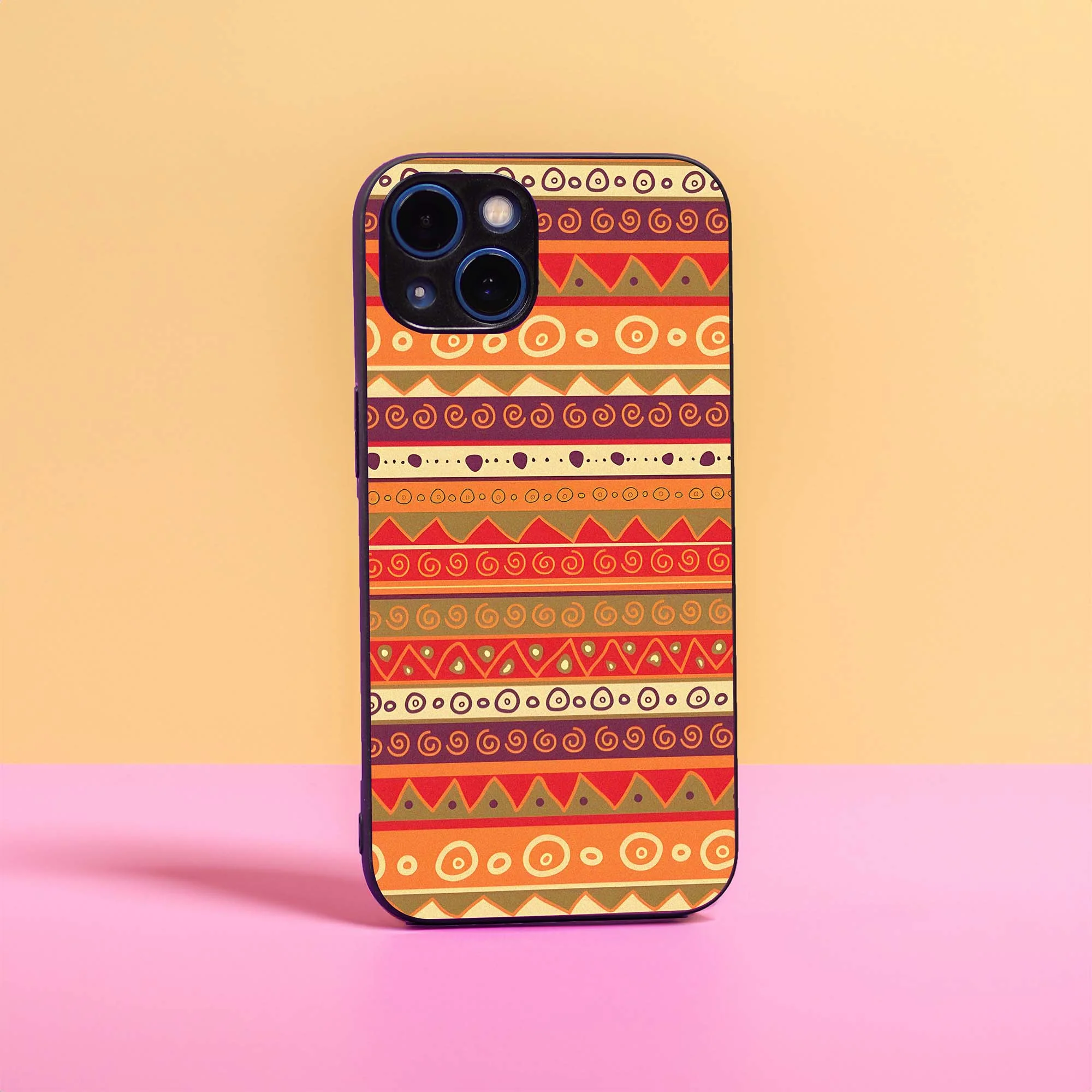 Hand Drawn Ethno Pattern Case