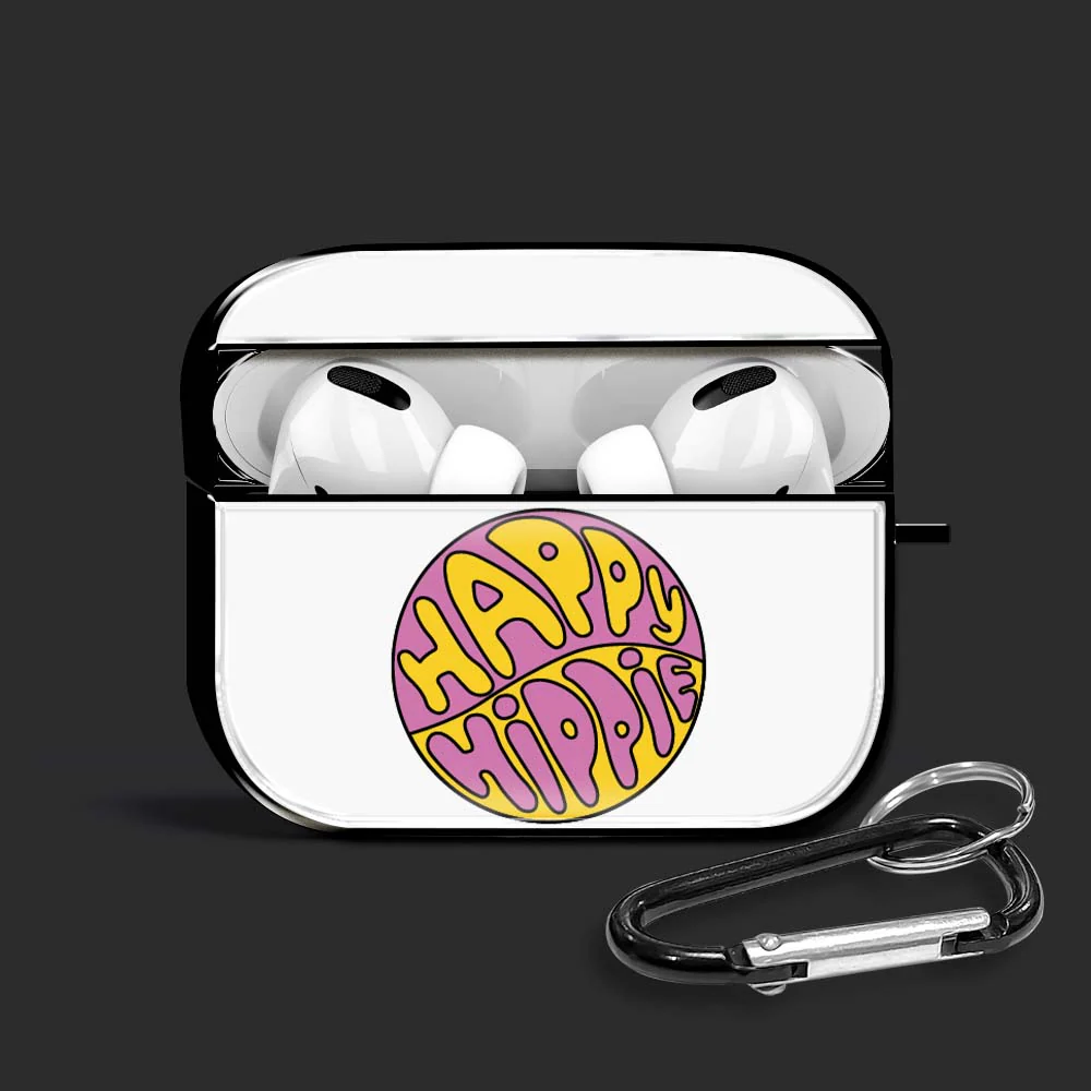 Happy Hippie Airpods Glass Case
