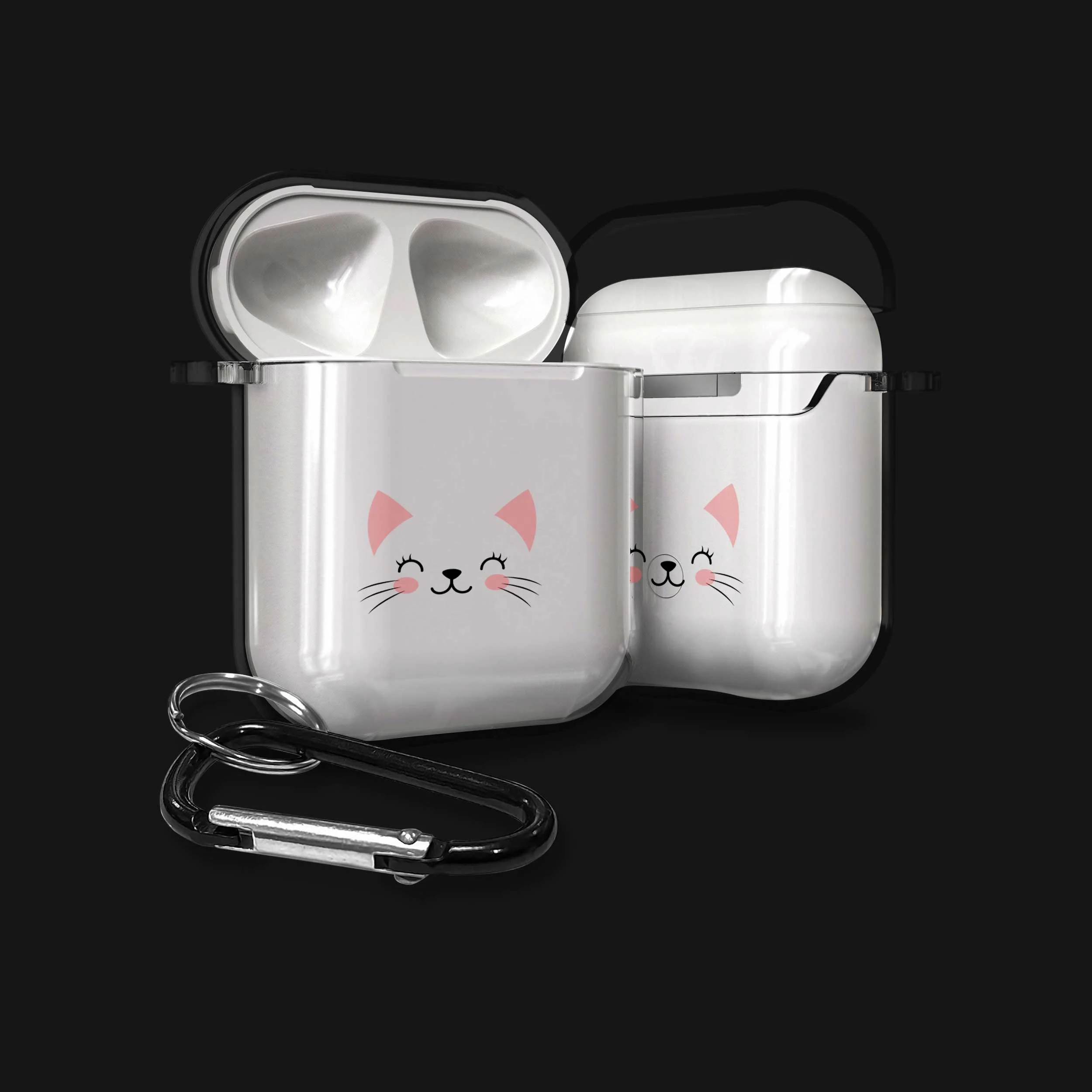 Happy Kitty Airpods Cases - Image 2